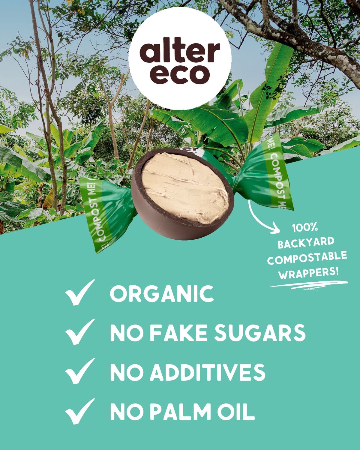 Organic Dark Chocolate Truffles - Fair Trade, Non-GMO, Gluten Free - Perfect for Gifts & Desserts