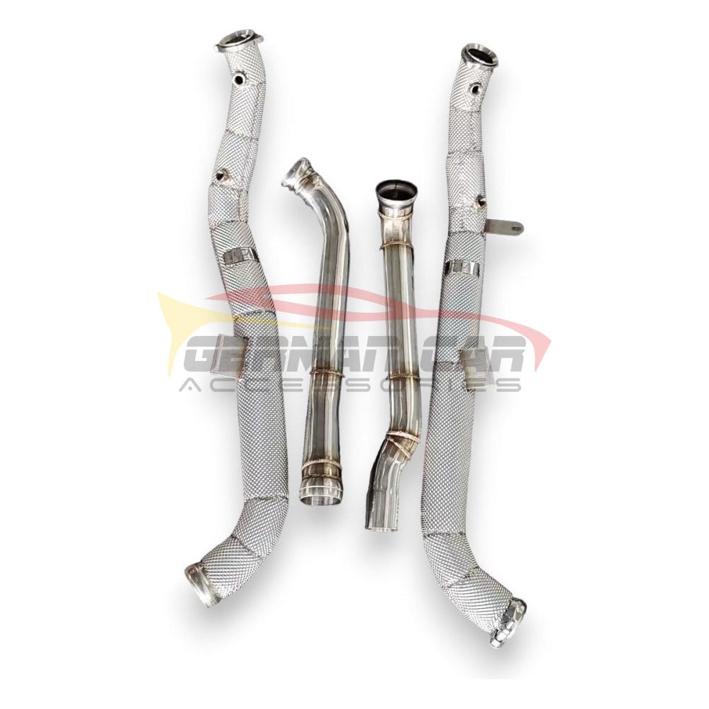 High-Performance 2011-2018 Mercedes CLS500/CLS550 Downpipes for W218 - Stainless Steel Exhaust Upgrade for Better Flow & Sound - Perfect for Racing & Street Performance