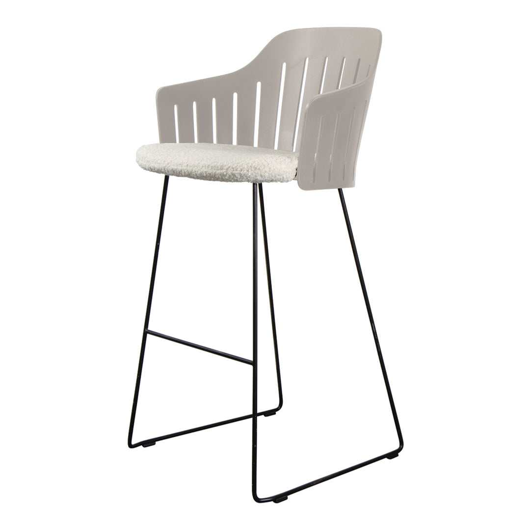 Choice Bar Chair with Sled Base & Seat Cushion - Modern Counter Stool for Kitchen Island, Breakfast Bar & Home Pub - Comfortable Dining & Entertaining
