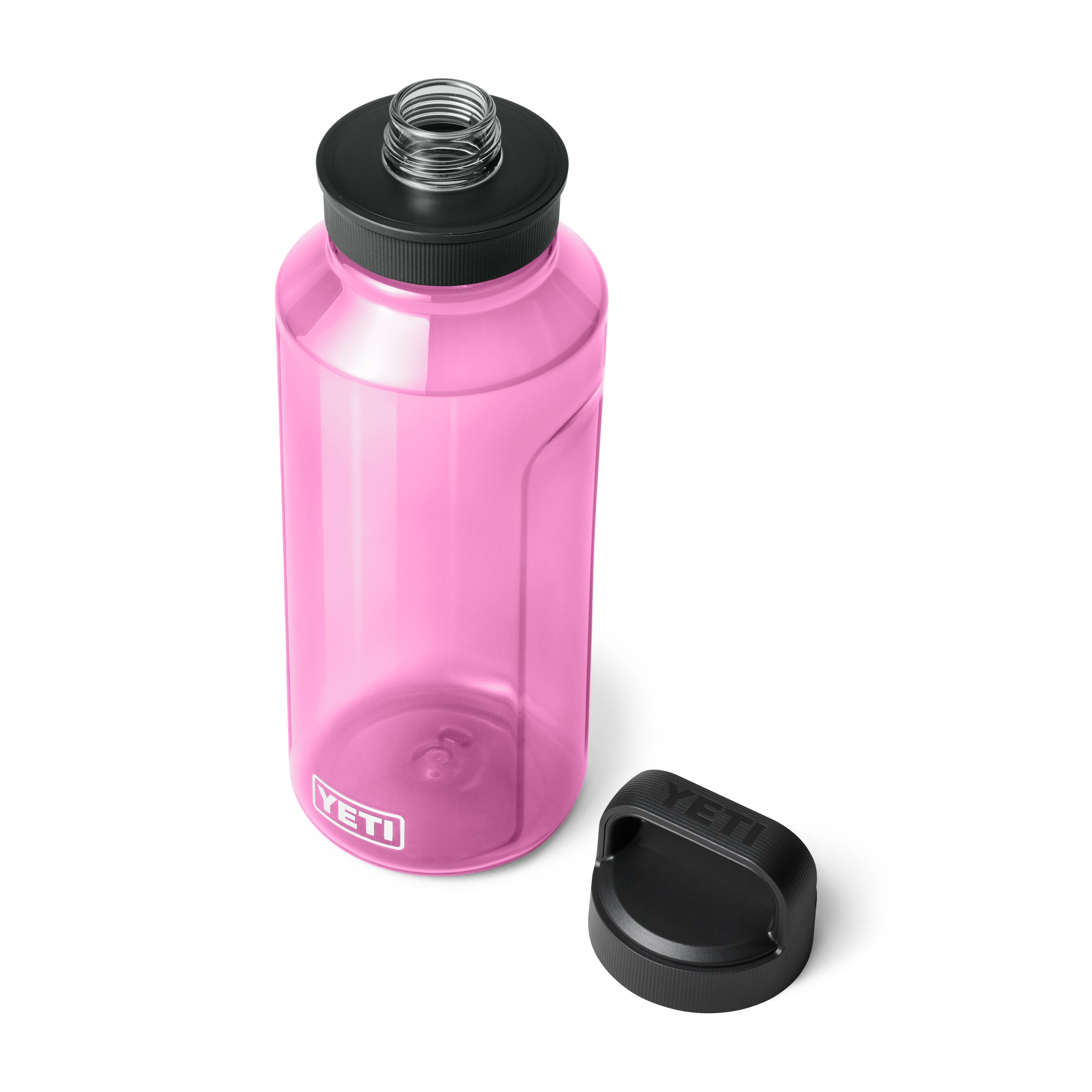 Yonder 1.5L Insulated Water Bottle - Leakproof Stainless Steel Thermos with Straw Lid, Keep Drinks Cold 24Hrs/Hot 12Hrs - Perfect for Gym, Hiking, Travel & Outdoor Activities (Power Pink)