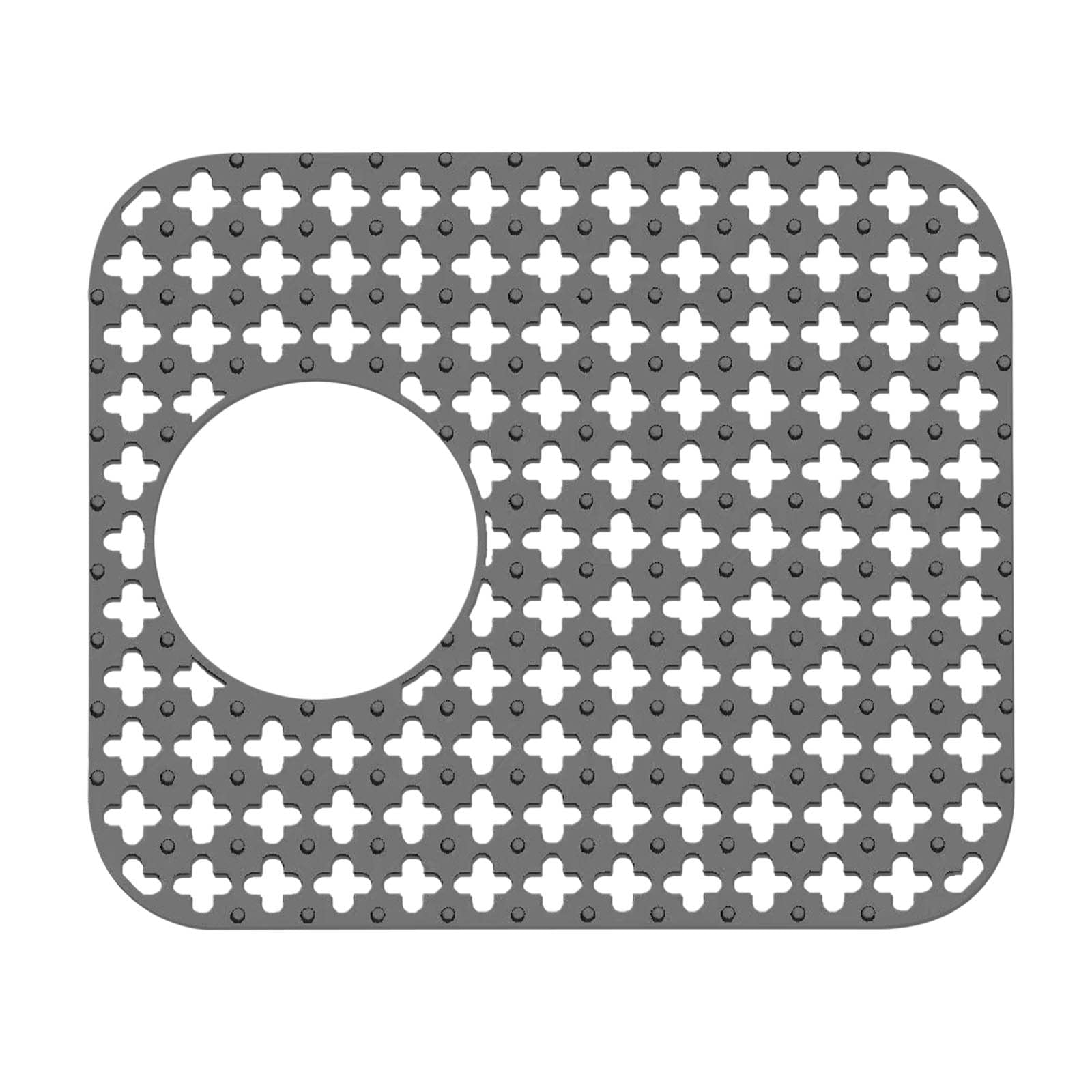 Raboduey Non-Slip Silicone Sink Mat - 13.58