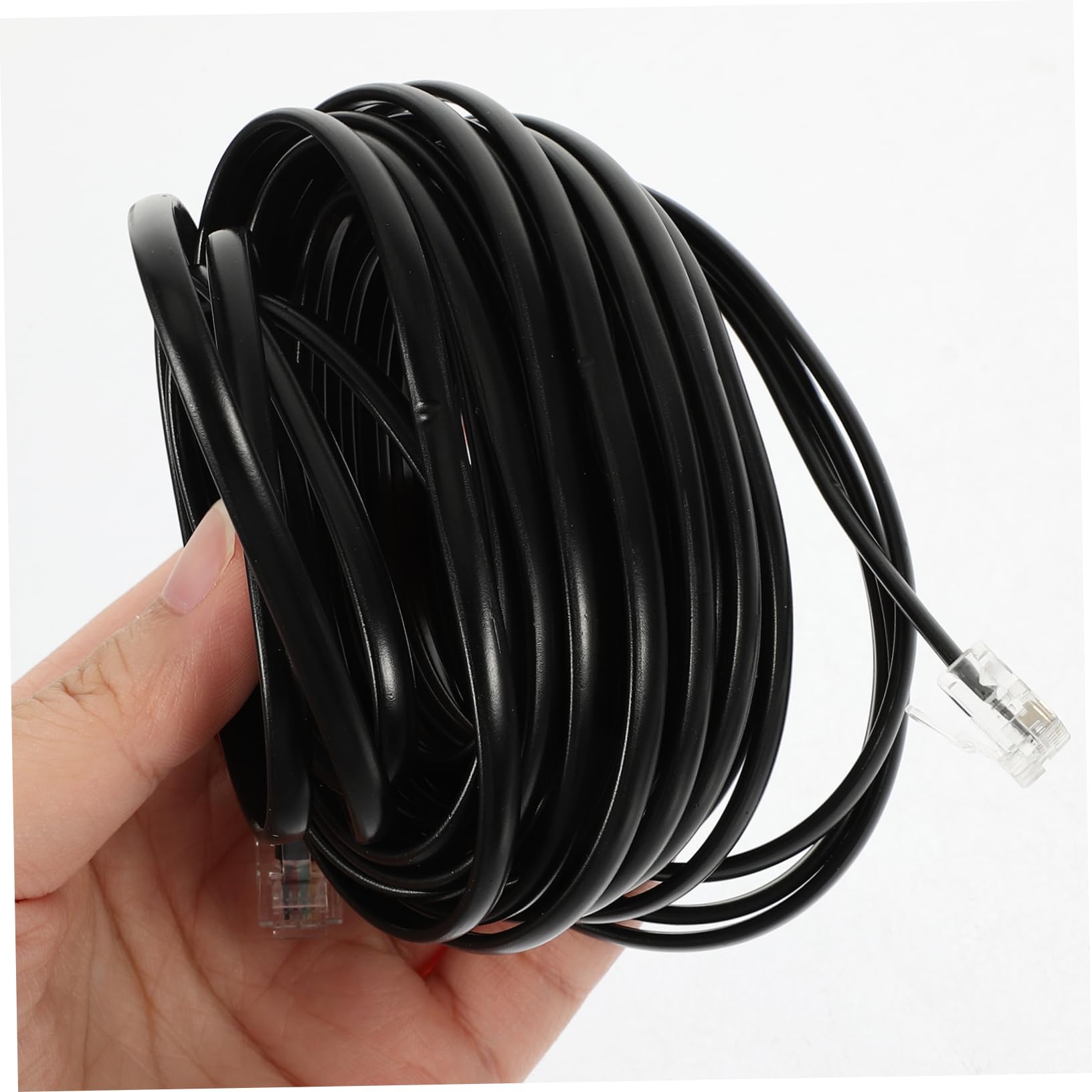 DOITOOL Landline Phone Jumper Cord - High-Quality Copper Telephone Wire for Home & Office Connectivity, Durable Phone Cable for Reliable Communication