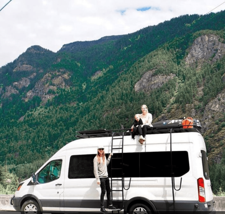 Aluminess Ford Transit Surf Pole Rack - Heavy Duty Aluminum Roof Mount for Surfboards & Paddleboards - Perfect for Surfers, Beach Trips & Outdoor Adventures