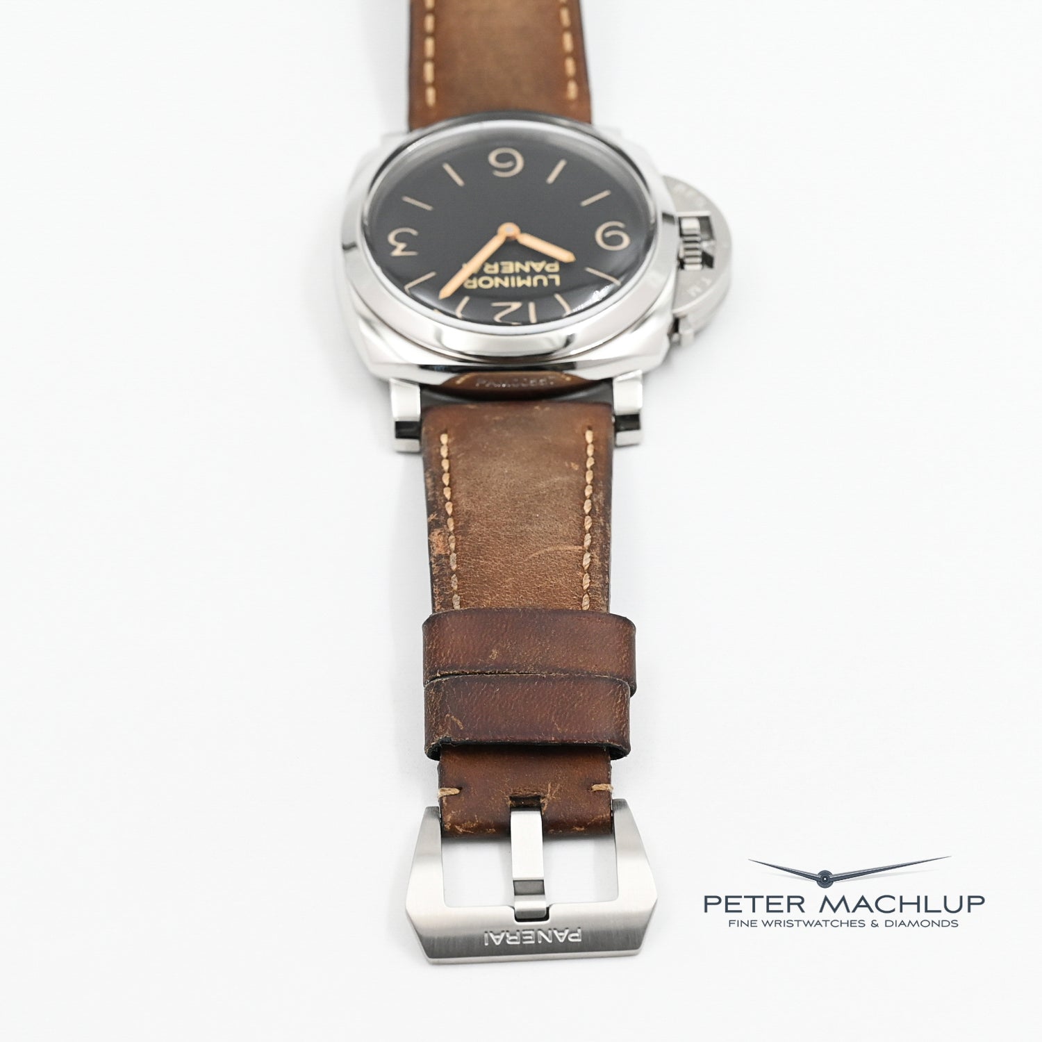 Original Panerai Luminor 1950 Left Handed 2016 Luxury Watch - Perfect for Collectors & Left-Handed Professionals | Stylish Timepiece for Formal Events & Business Meetings