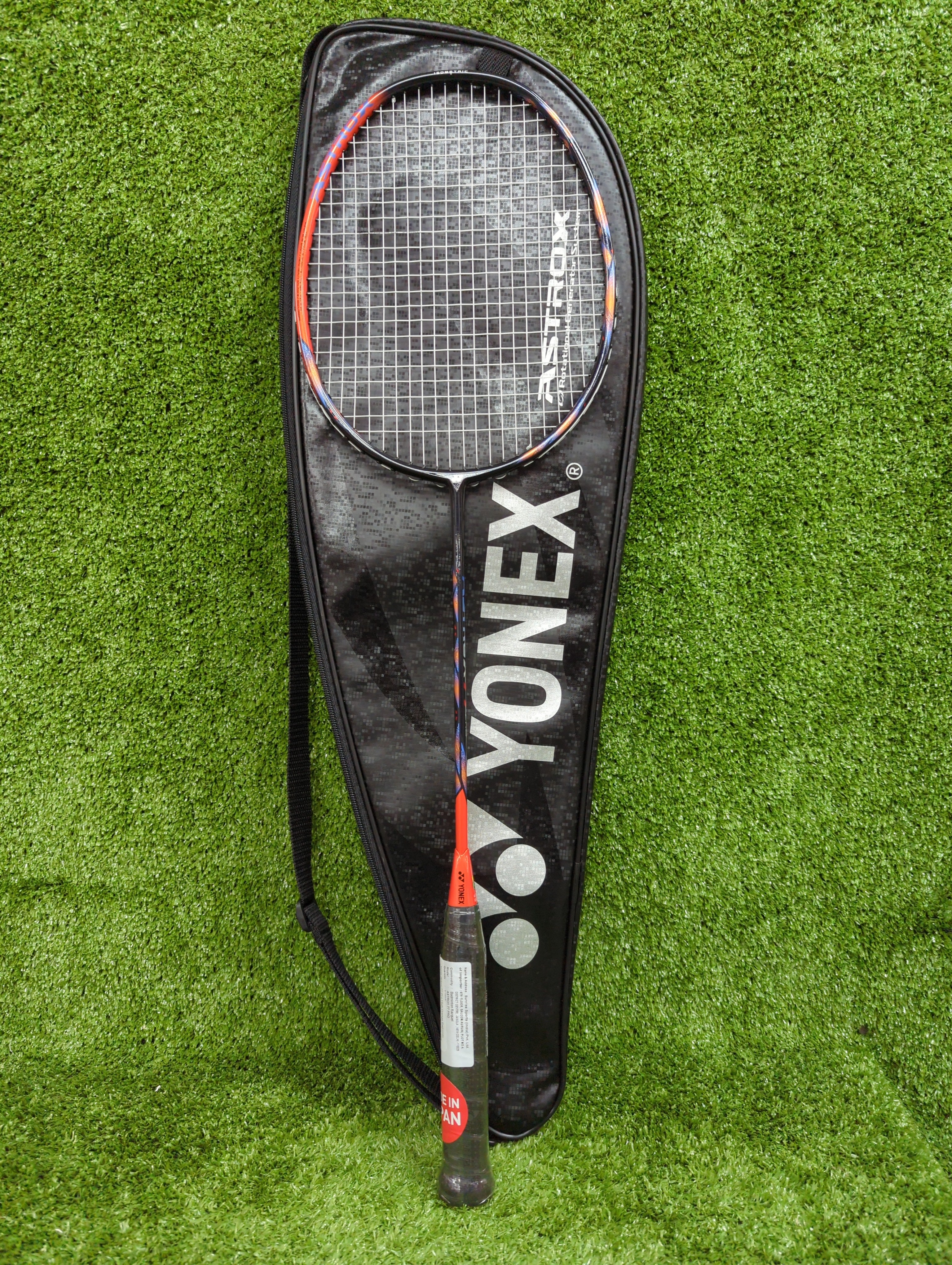 Yonex Astrox 77 Pro High Orange Badminton Racket Unstrung | Professional Badminton Racquet Made in Japan | Perfect for Competitive Play & Training