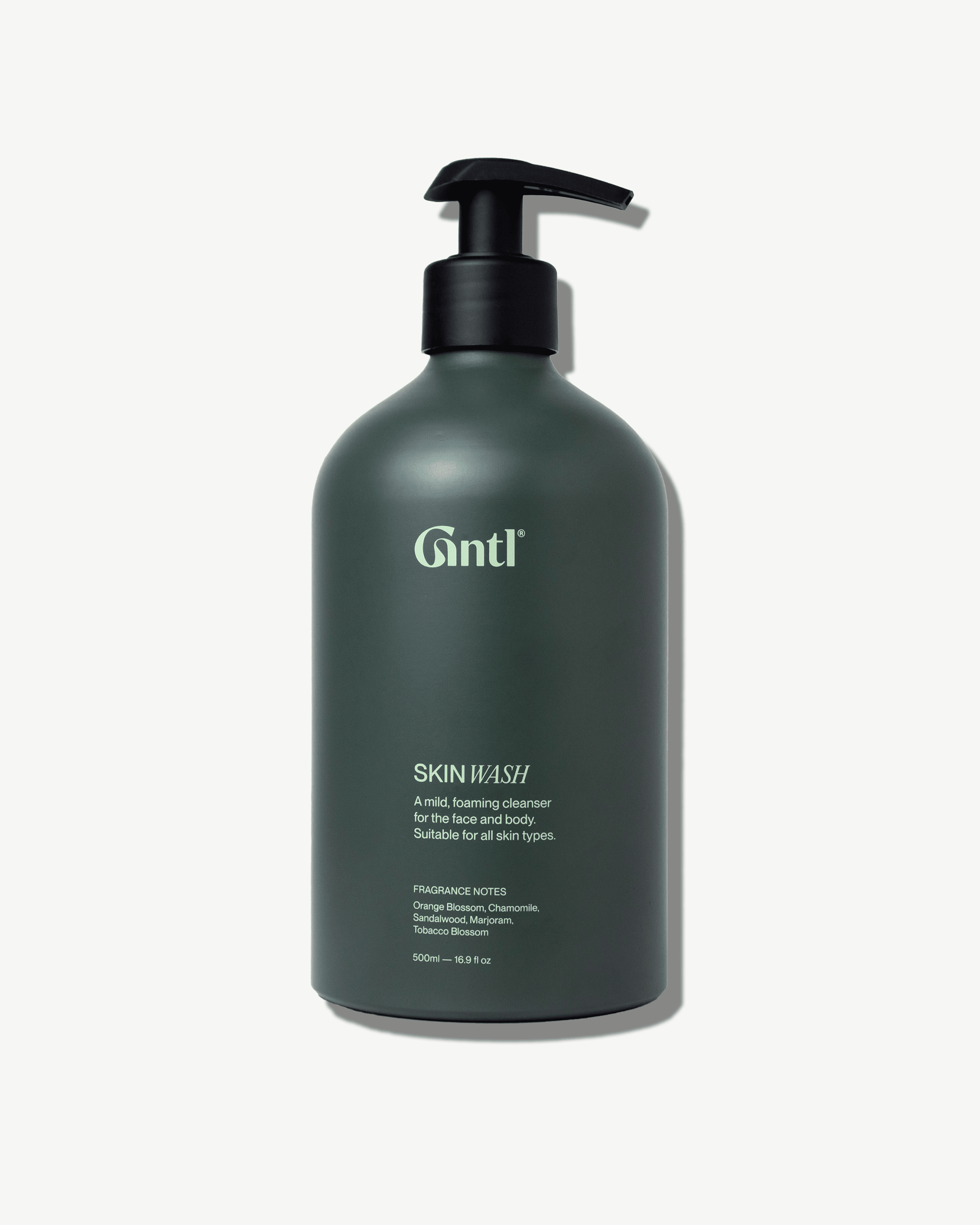 Gentle Skin Wash for Face & Body - Hydrating & Soap-Free Cleanser for Sensitive Skin | Daily Use, Post-Workout & Travel-Friendly