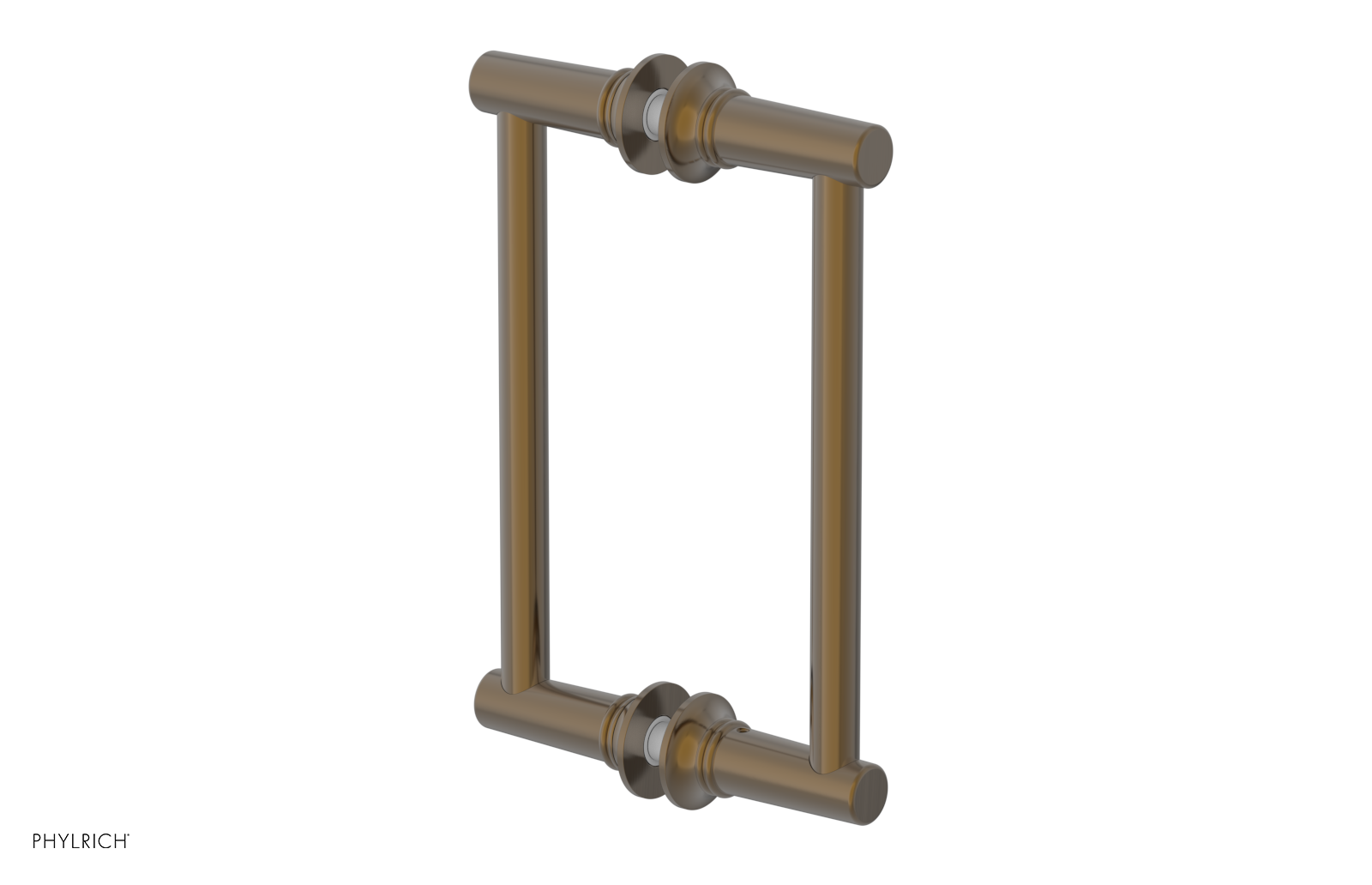 Hex Modern 8 Double Sided Shower Pull 501 93 08 - Premium Bathroom Hardware for Shower Doors & Glass Enclosures - Perfect for Home Renovation & Spa Style Bathrooms