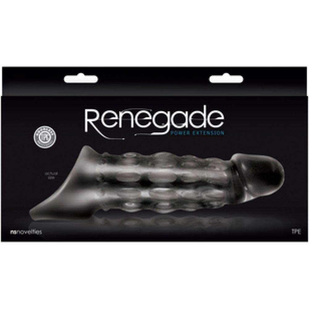 Renegade Power Extension Cord - Clear 6-Outlet Surge Protector with 6-Foot Cable for Home, Office, and Travel Use