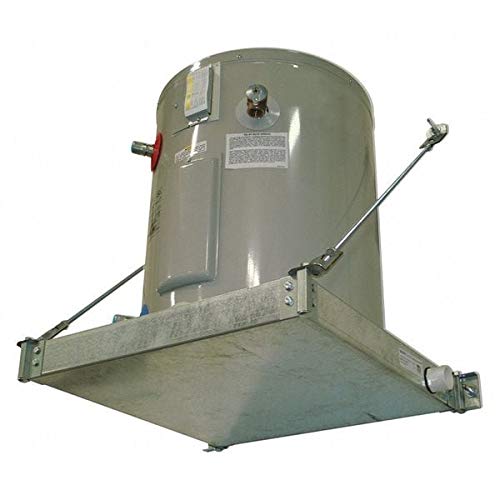 Wall Mount Water Heater Platform - Heavy Duty Support Bracket for Tank Installation - Perfect for Basement, Garage & Utility Room Water Heaters