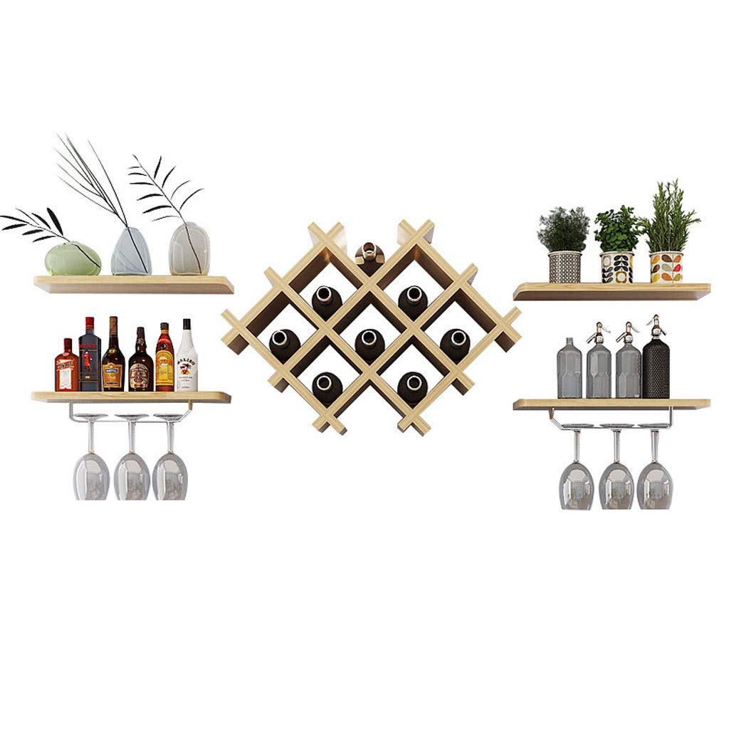 Premium Wine Holder Cabinet - Large Capacity Modern Wine Storage Stand with Hanging Rack for Bar, Cellar & Home | Organize Wine Bottles, Coolers & Accessories in Style