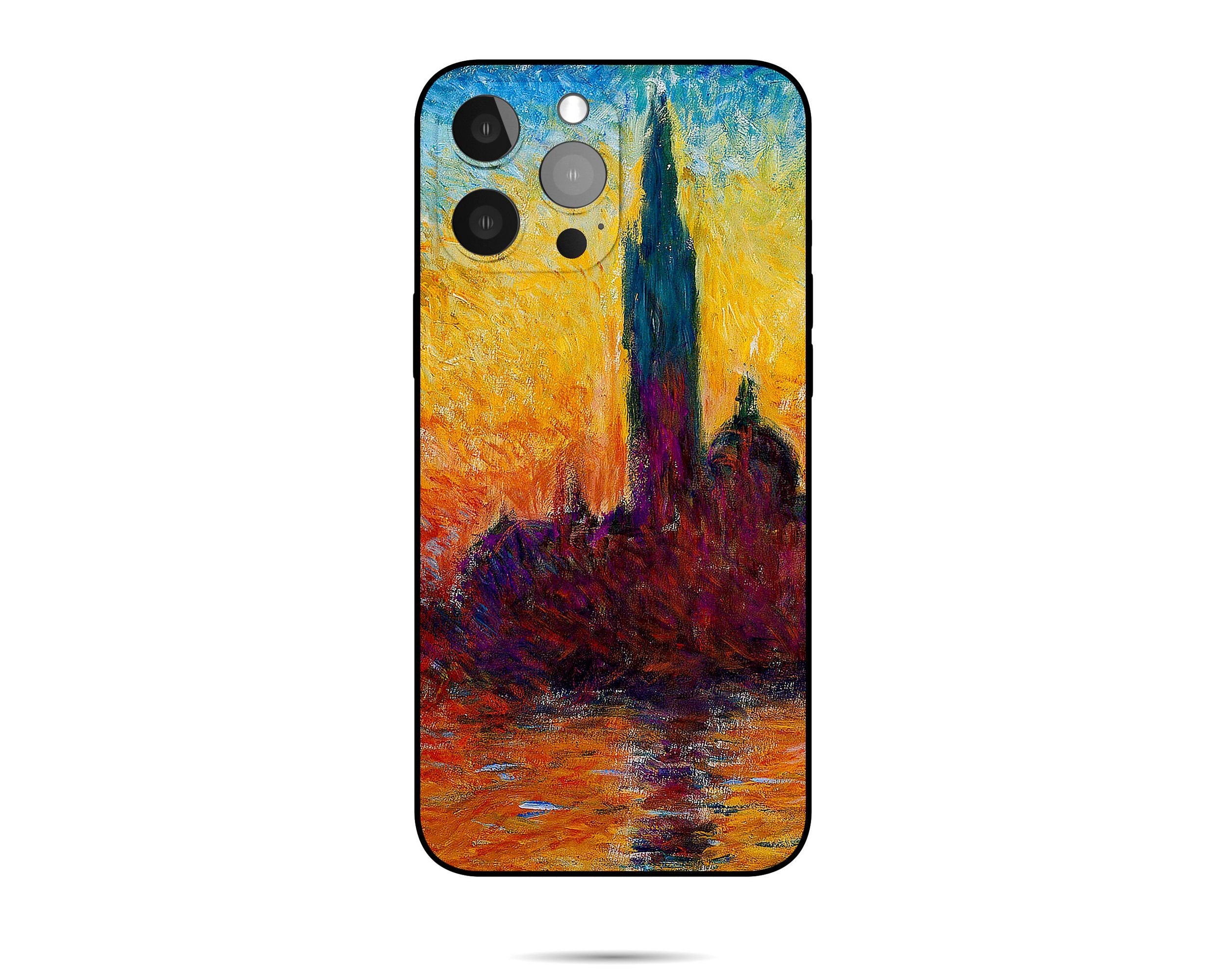Claude Monet Paintings iPhone Case for 14 Pro Max, 11, XS, 8 Plus - Artistic Protective Cover | Perfect for Art Lovers & Impressionism Fans