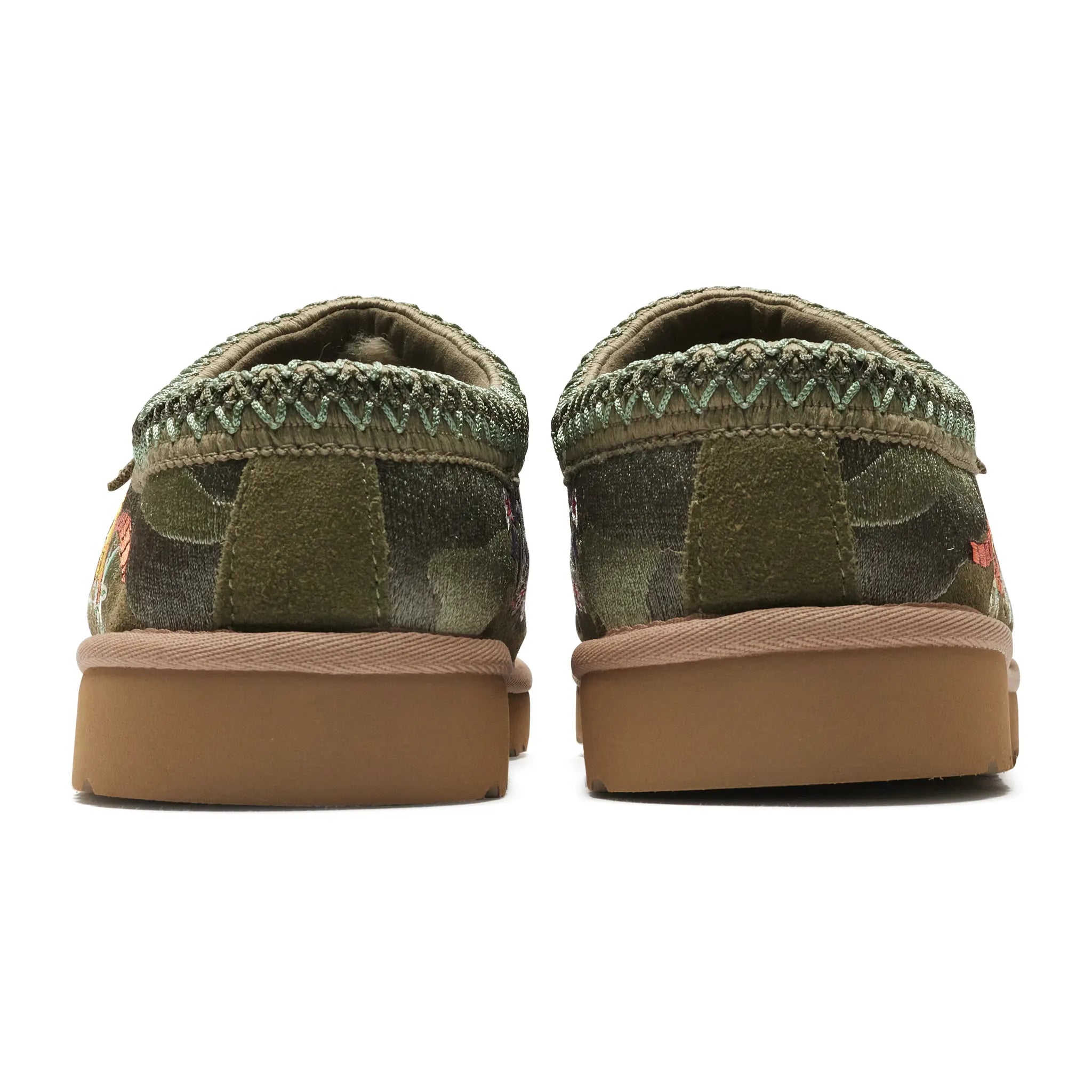 Palace x UGG Tasman Burnt Olive Camo Slippers for Men & Women - Cozy Indoor/Outdoor House Shoes for Winter Comfort & Casual Wear