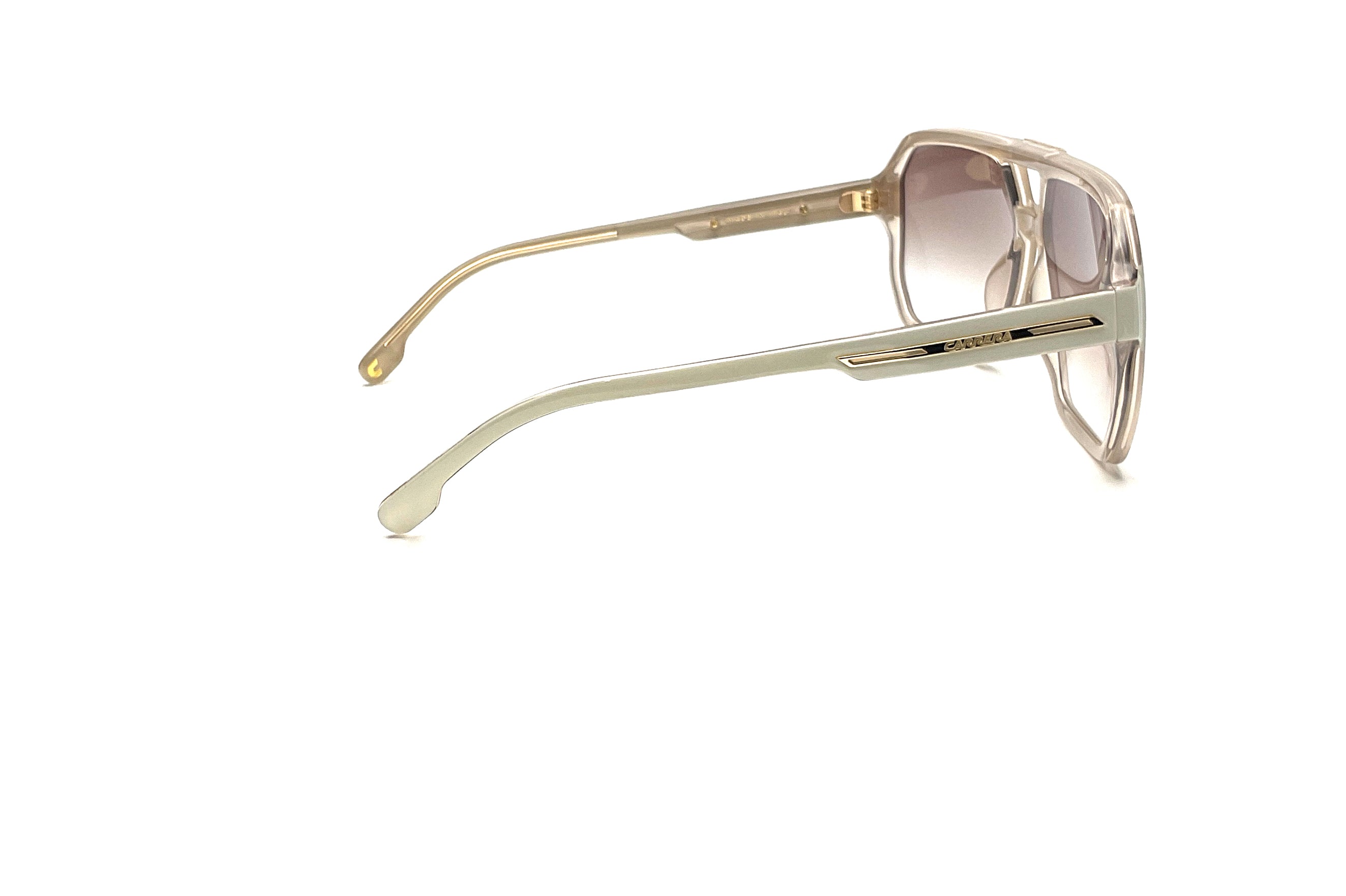 Carrera Victory C 01/S Sunglasses - Gold Ivory Frame - UV Protection - Luxury Fashion Eyewear for Men & Women - Perfect for Driving, Travel & Outdoor Activities