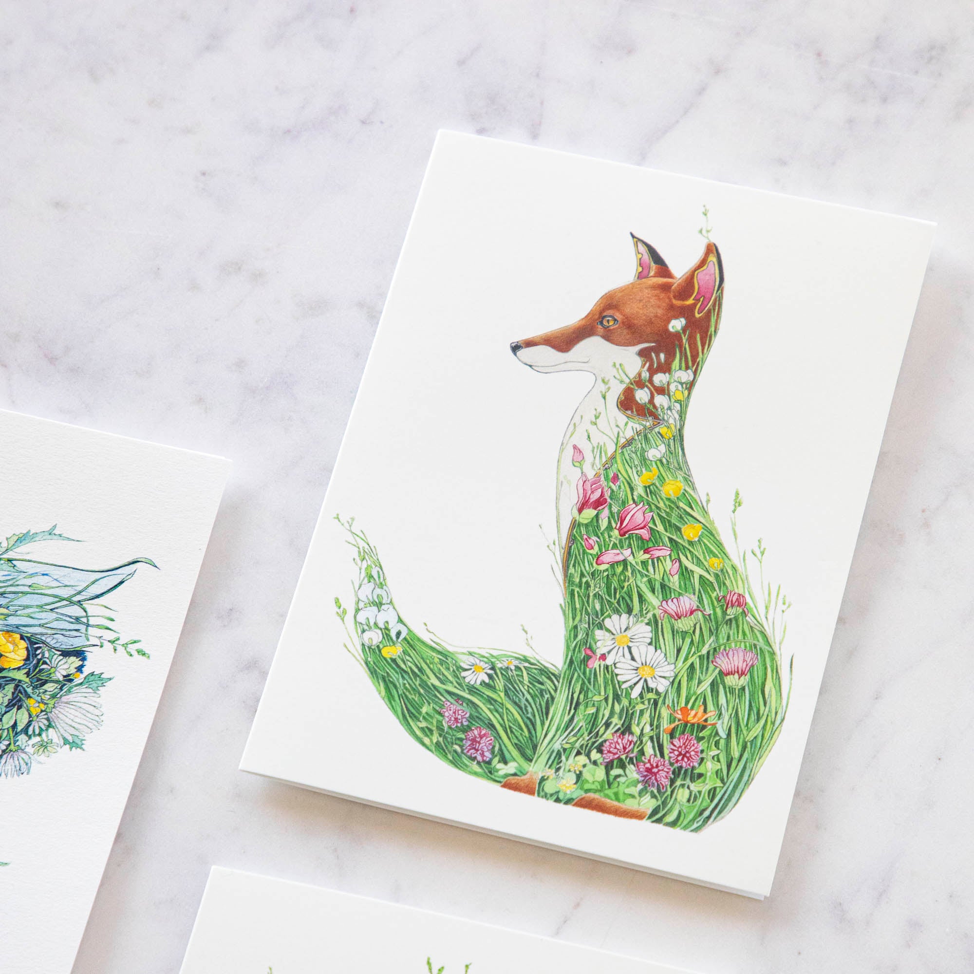 Fox in a Meadow Greeting Card - Beautiful Nature Wildlife Birthday Card for Friends & Family - Perfect for Birthdays, Anniversaries, and Special Occasions
