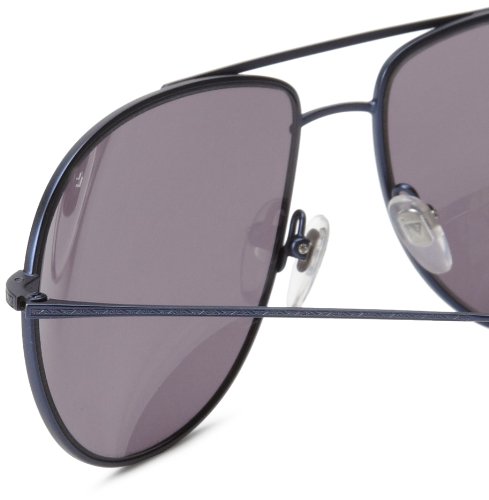 John Varvatos V761 Aviator Sunglasses for Men - Classic Polarized Pilot Shades with UV Protection - Perfect for Driving, Travel & Outdoor Adventures