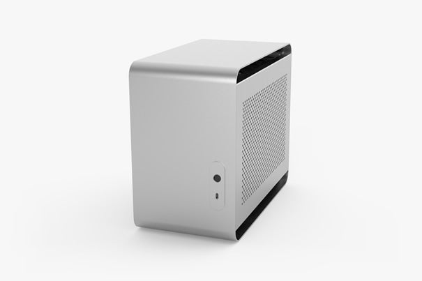 Streacom DA2 V2 Mini-ITX PC Case - Compact Aluminum Chassis for Gaming & Workstation Builds | Perfect for Small Spaces & Home Office Setups