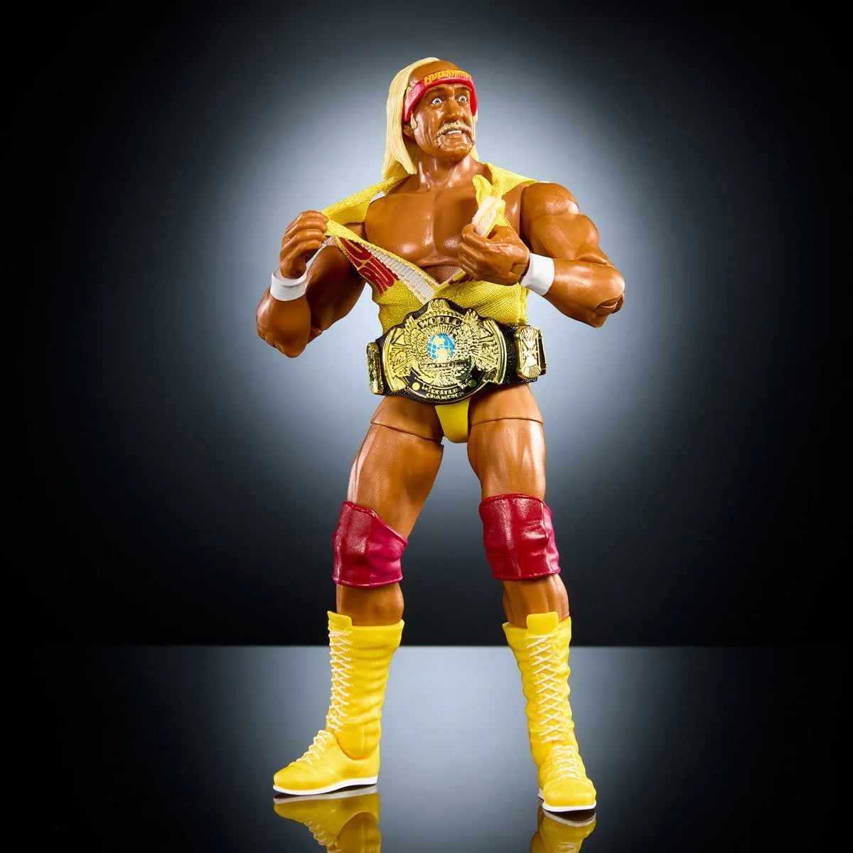 Hulk Hogan WWE Elite Collection Action Figure - Greatest Hits Series - Wrestling Memorabilia for Collectors & Fans - Perfect for Display, Gifts & Play Battles