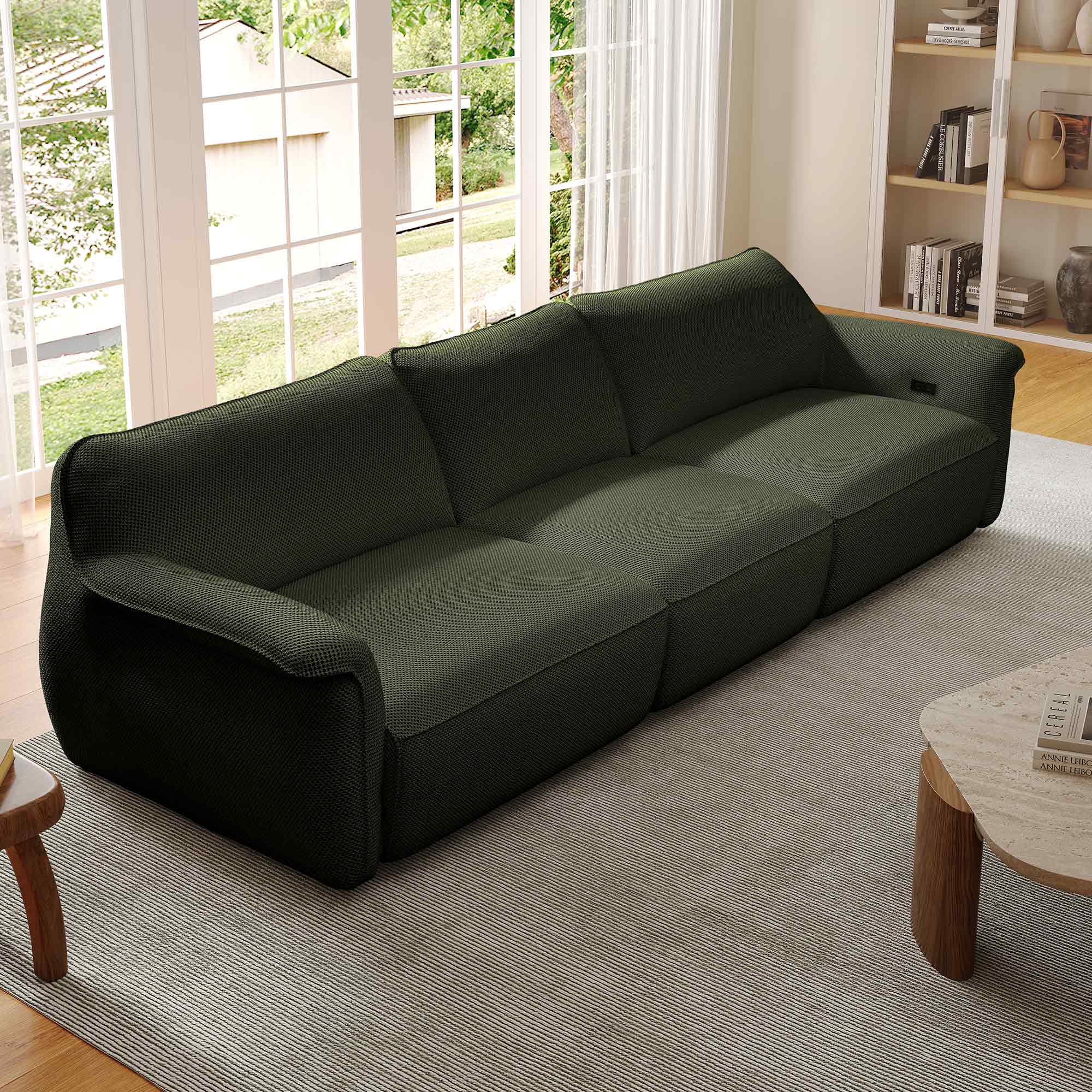 Vero Power Sleeper Sofa - Convertible 3-in-1 Folding Bed with Storage | Modern Comfort for Small Spaces | Perfect for Guest Rooms, Apartments & Home Offices