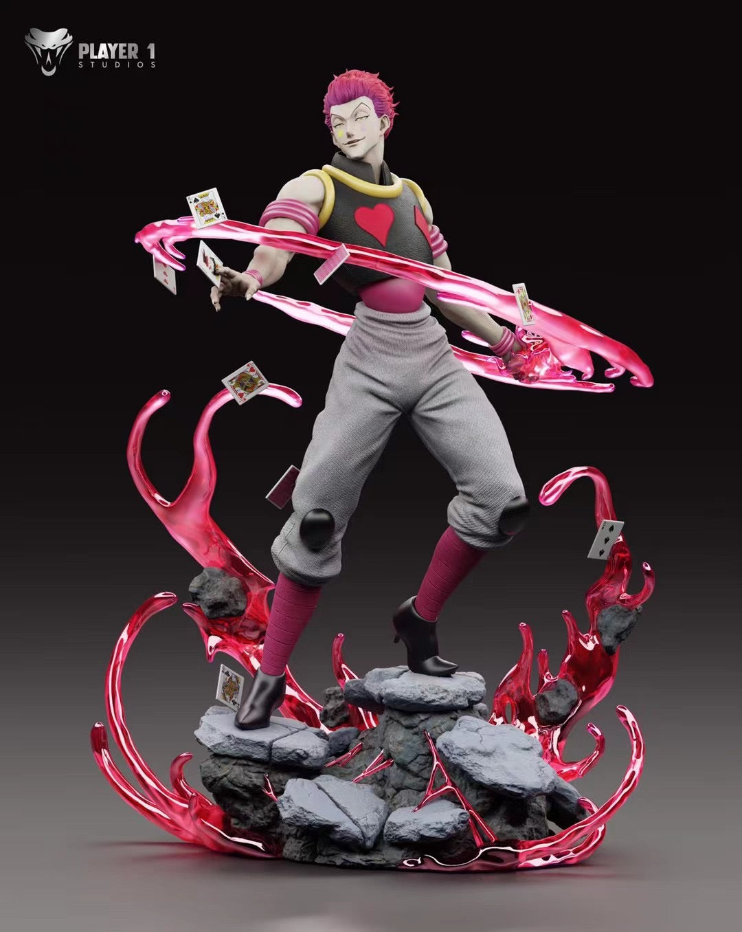 Hisoka Cosplay Costume - Hunter x Hunter Anime Outfit for Halloween & Conventions | Player 1 Studio Official Merchandise