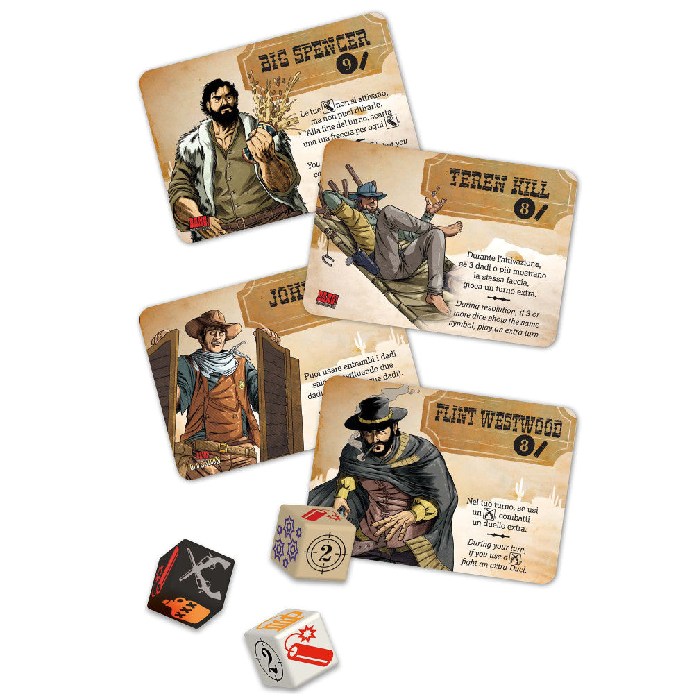 BANG! Dice Explosion - Fast-Paced Western Themed Dice Rolling Board Game for Adults & Families | Perfect for Game Nights, Parties & Cowboy-Themed Events