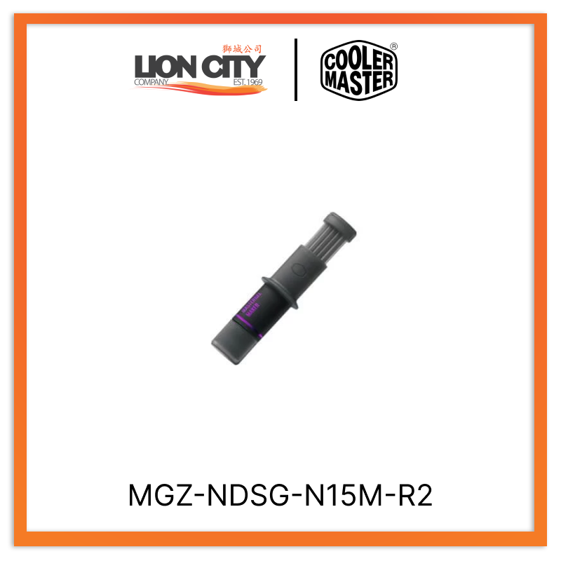 Cooler Master MGZ NDSG N15M R2 CM Mastergel Maker Thermal Grease - Premium CPU/GPU Thermal Paste with Flat Nozzle for PC Cooling, Overclocking & Gaming Performance