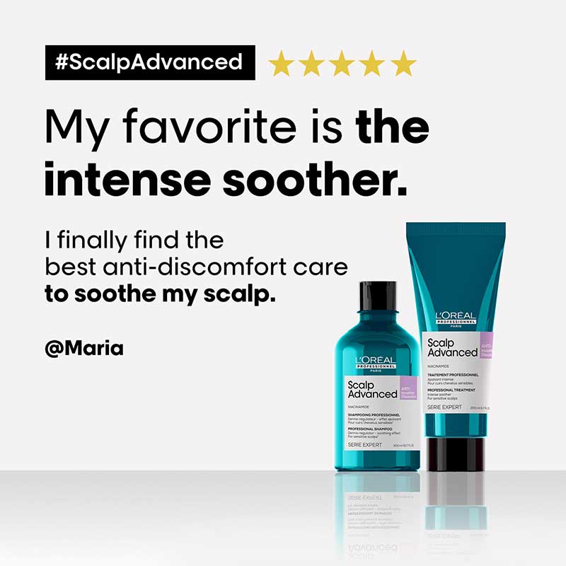L'Oréal Professionnel Serie Expert Scalp Advanced Anti-Discomfort Dermo Regulator Shampoo - Soothes Itchy Scalp & Redness for Sensitive Scalp Care - Perfect for Daily Use & Professional Salon Treatments