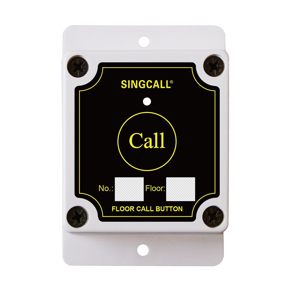 SINGCALL Wireless Construction Site Calling System - Elevator Paging & Service Alert with 5-Hour Battery Life - Ideal for Construction Sites, Warehouses, and Large Facilities