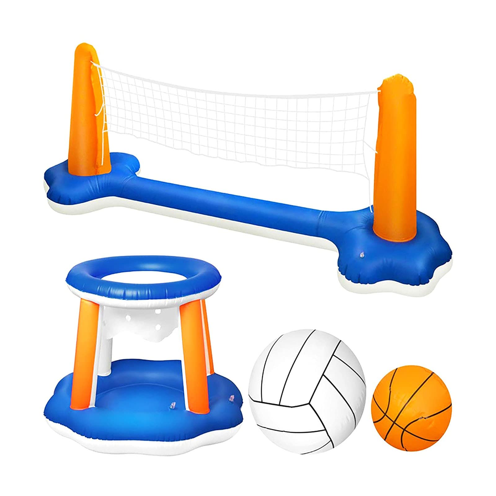 **Best Basketball & Volleyball Water Stand - Outdoor Sports Equipment for Adults & Beginners - Perfect for Beach, Pool, and Backyard Fun**