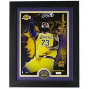 LeBron James Framed 8x10 Limited Edition L.A. Lakers Photo - Highland Mint Certified - Perfect for Lakers Fans, Sports Memorabilia Collectors & Man Cave Decor