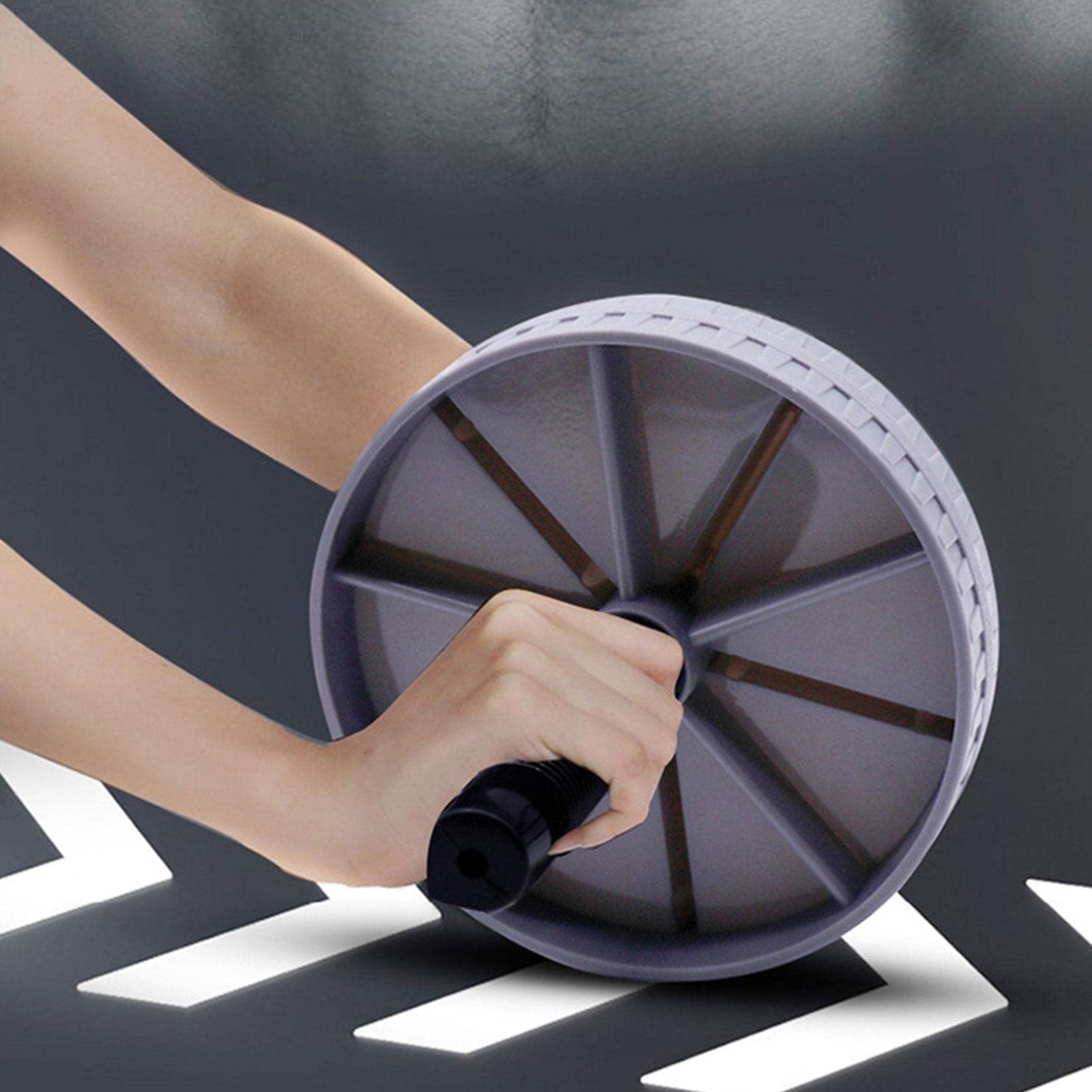 Abdominal Exercise Wheel - Core Workout Roller with Ergonomic Handle for Home & Gym Training | Strengthen Abs, Back & Core Muscles | Perfect for Fitness, Strength Training & Toning
