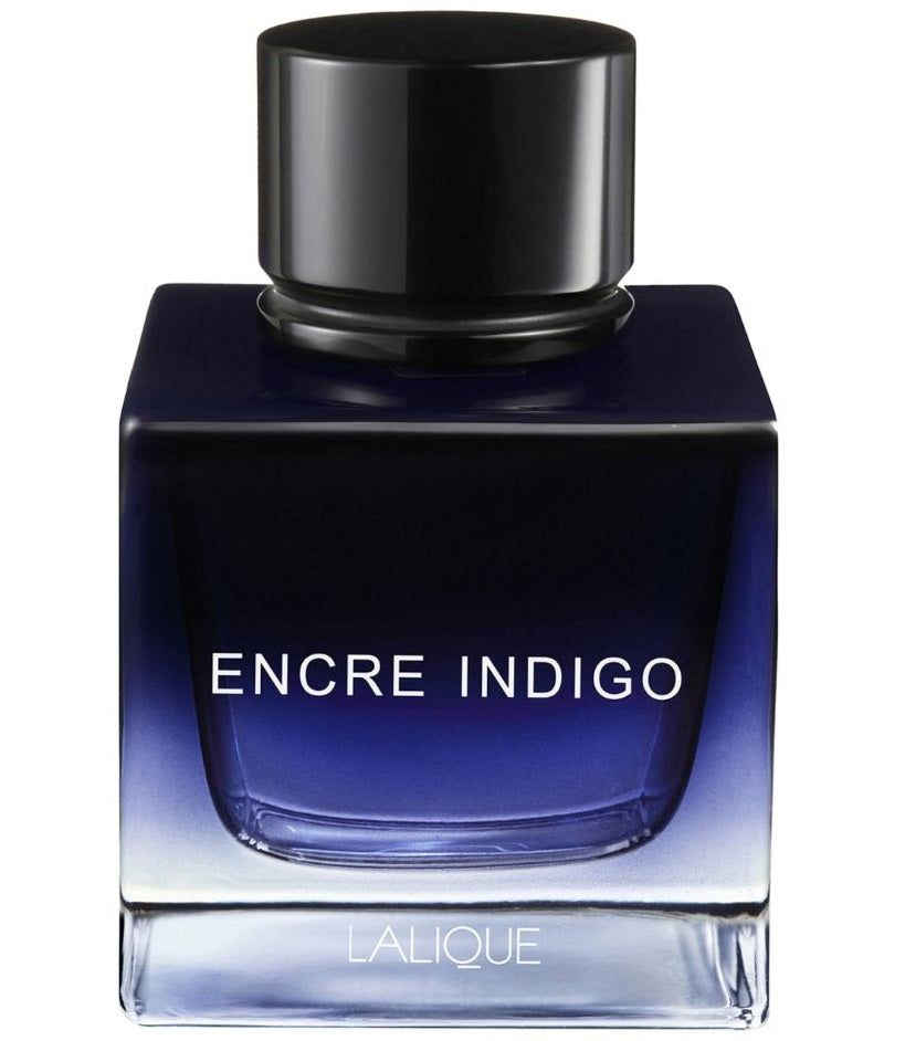 Lalique Encre Indigo Men's Eau de Parfum - Premium Cologne for Men, Woody Aromatic Fragrance for Daily Wear & Special Occasions