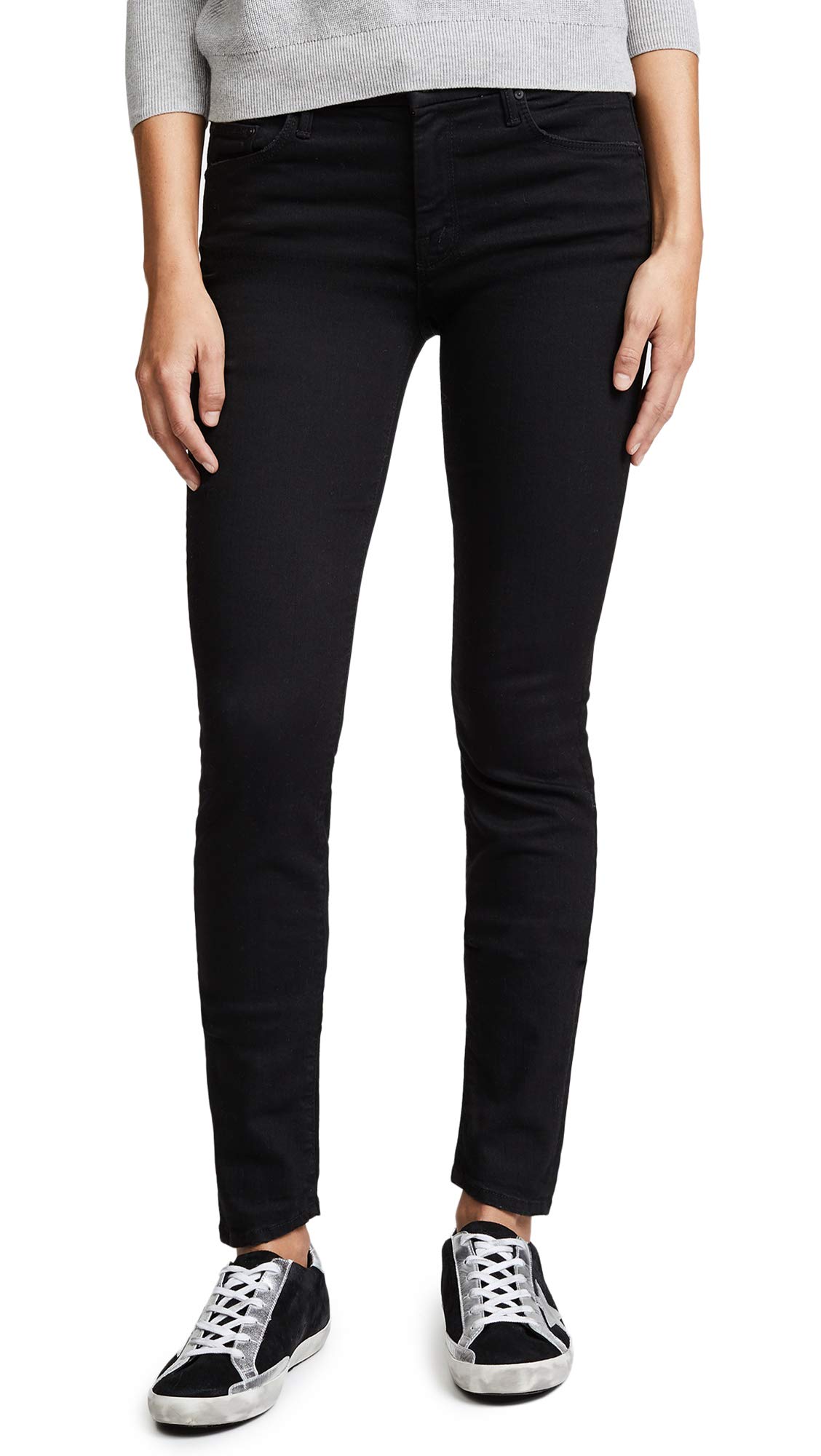 MOTHER Women's The Looker Skinny Jeans - High Waist Stretch Denim Pants for Women | Perfect for Casual Wear, Office & Night Out