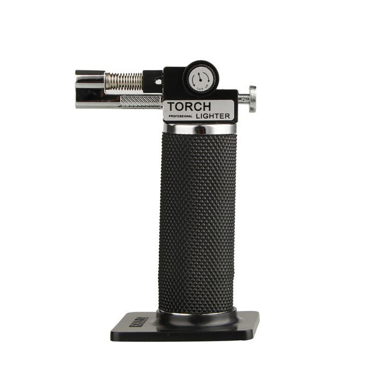 Premium GF829 Butane Dab Torch - Adjustable Flame Cigar Lighter with Detachable Base for Concentrates, Cigars & Culinary Use | Perfect for Dabbing, Smoking & Kitchen Torching