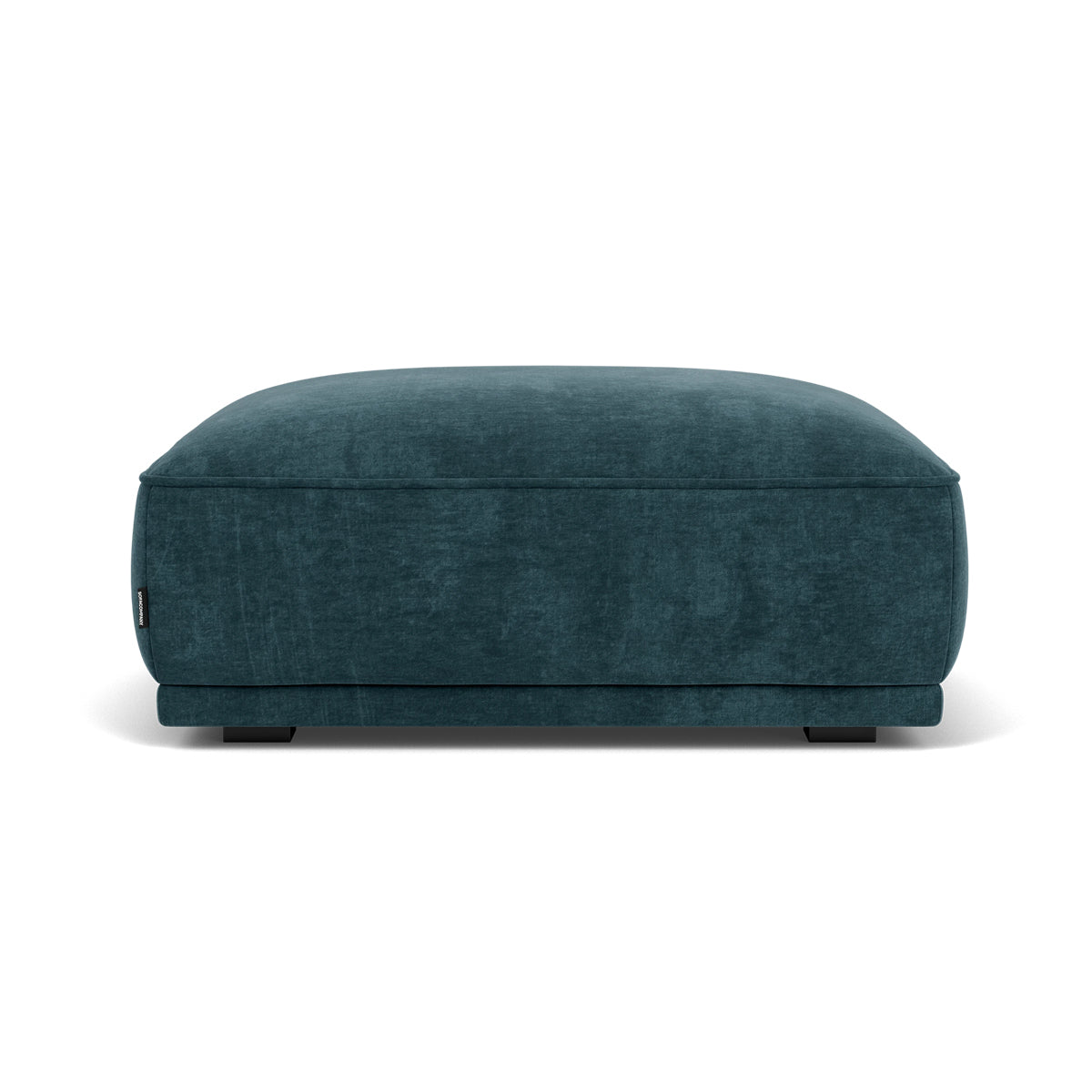 Leonora Fabric Storage Ottoman with Tufted Top - Stylish Footrest, Coffee Table & Extra Seating for Living Room, Bedroom & Dorm