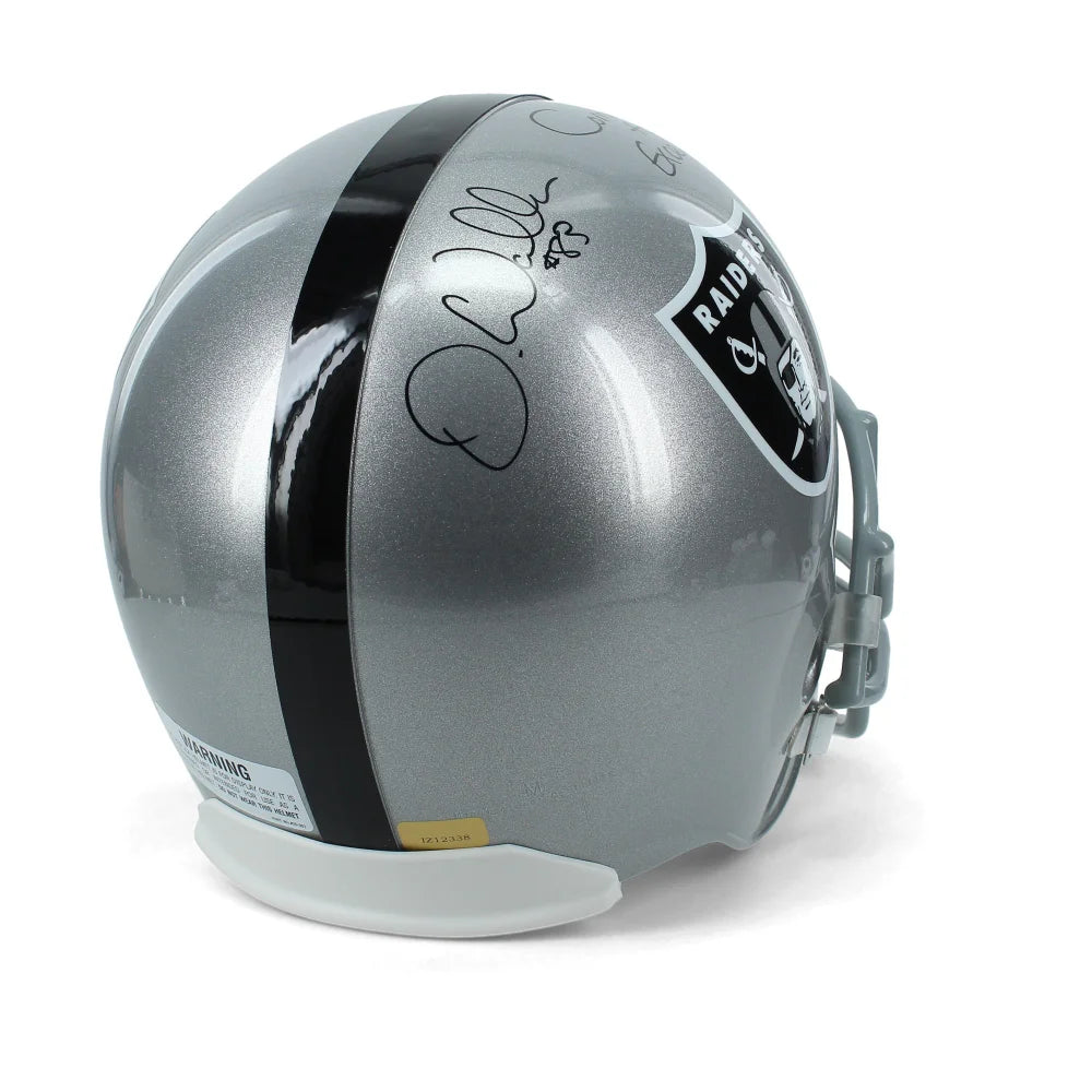 Darren Waller Autographed Las Vegas Raiders NFL Helmet with 