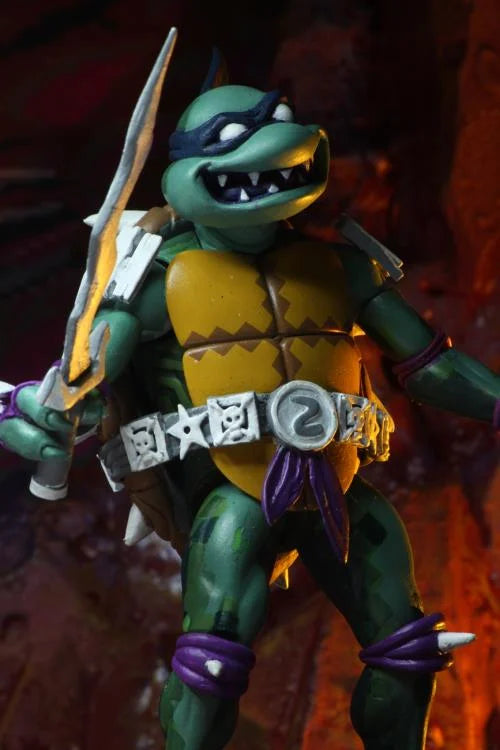 Teenage Mutant Ninja Turtles: Turtles in Time Action Figure - Collectible TMNT Toy for Kids & Fans - Perfect for Playtime, Display & Nostalgic Gift Giving