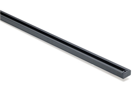 6 Ft. Black Halo Track Rail Lighting System - Single Circuit for Modern Home & Commercial Spaces | Perfect for Kitchens, Showrooms & Retail Displays