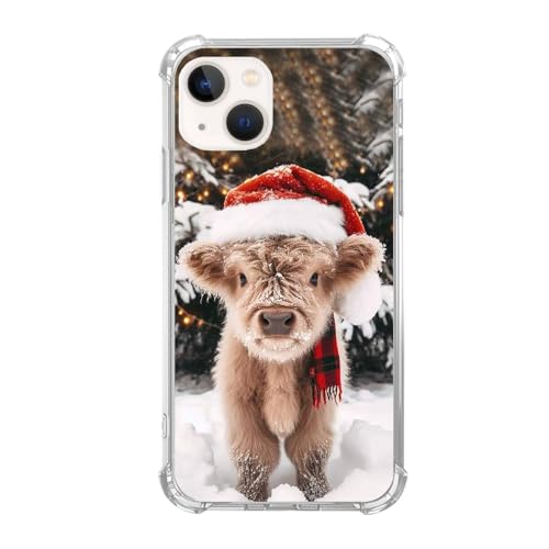 Christmas Fluffy Cow