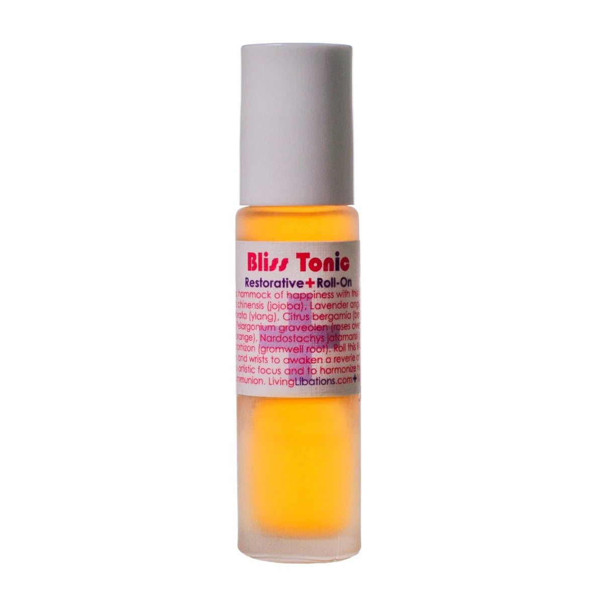Bliss Tonic Roll On Essential Oil - Natural Stress Relief & Relaxation Aromatherapy - Perfect for Yoga, Meditation & Bedtime Relaxation