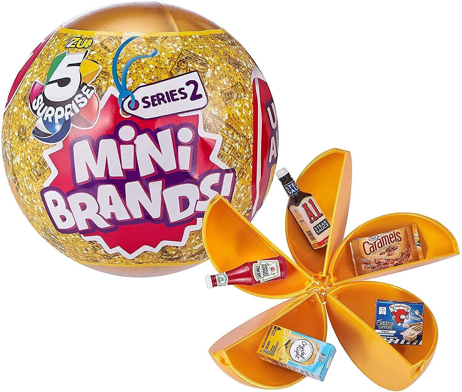 Zuru Toys 5 Surprise Mini Brands Series 2-4 Ball Bundle - Collectible Miniature Toys for Kids - Perfect for Birthday Gifts, Party Favors & Playtime Fun