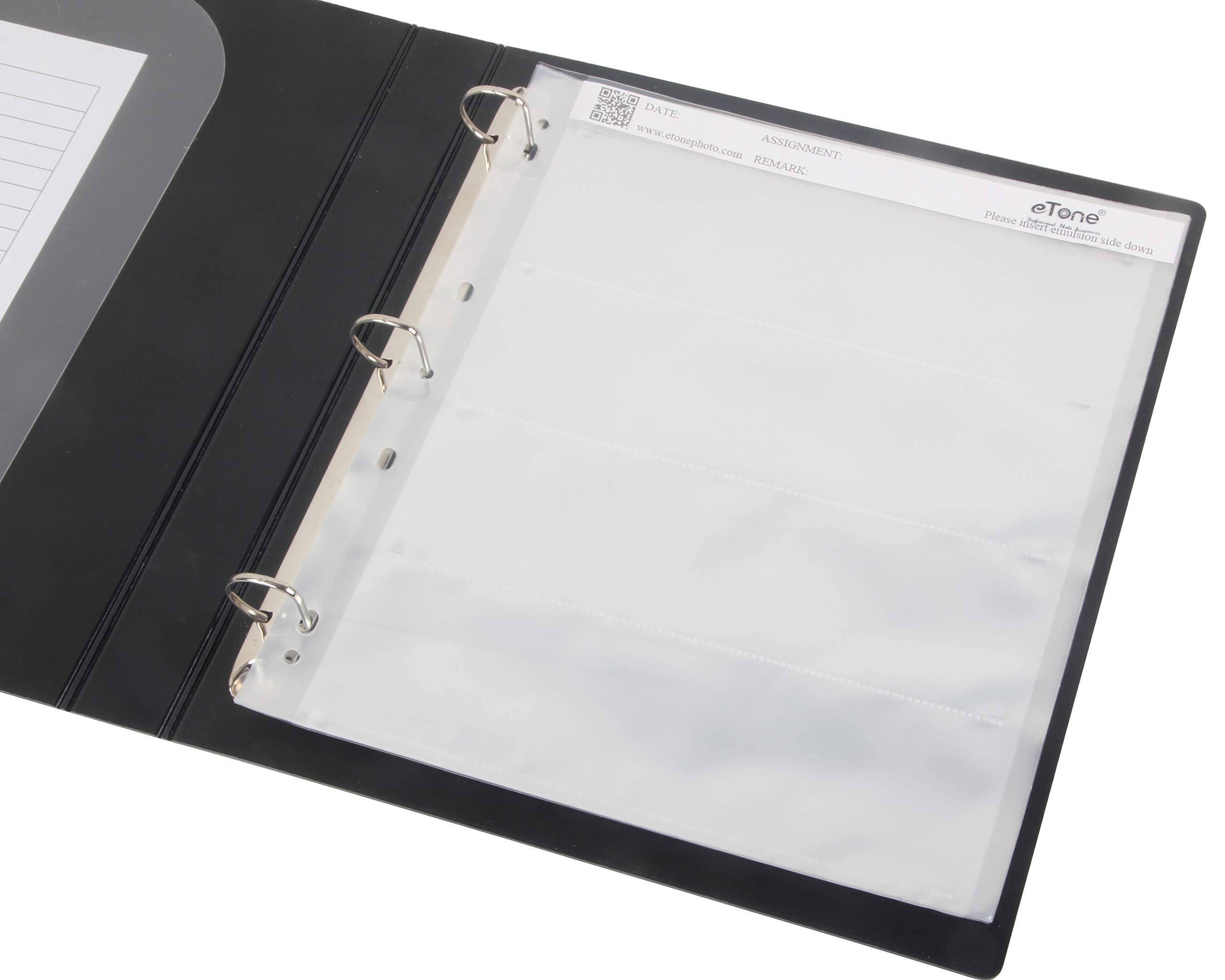 eTone 50 Pack Acid-Free Protective Bags for Film Storage - 120 Archival Safe Sleeves - Perfect for Photo Negatives, Comic Books & Collectibles Preservation