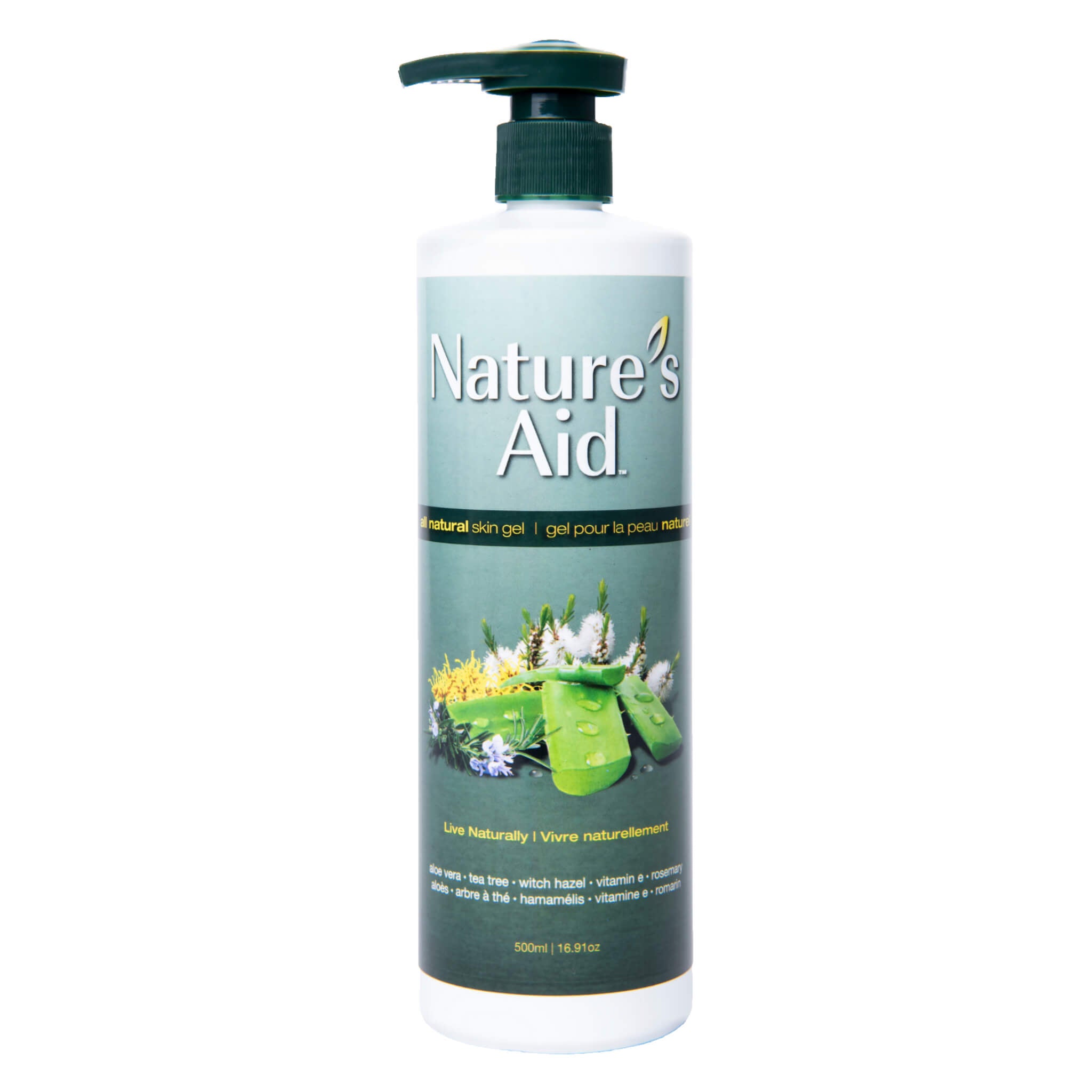 Natural Multi-Purpose Skin Gel for Face, Body & Hair Care - Hydrating, Soothing & Healing Solution for Dry Skin, Acne & Minor Cuts