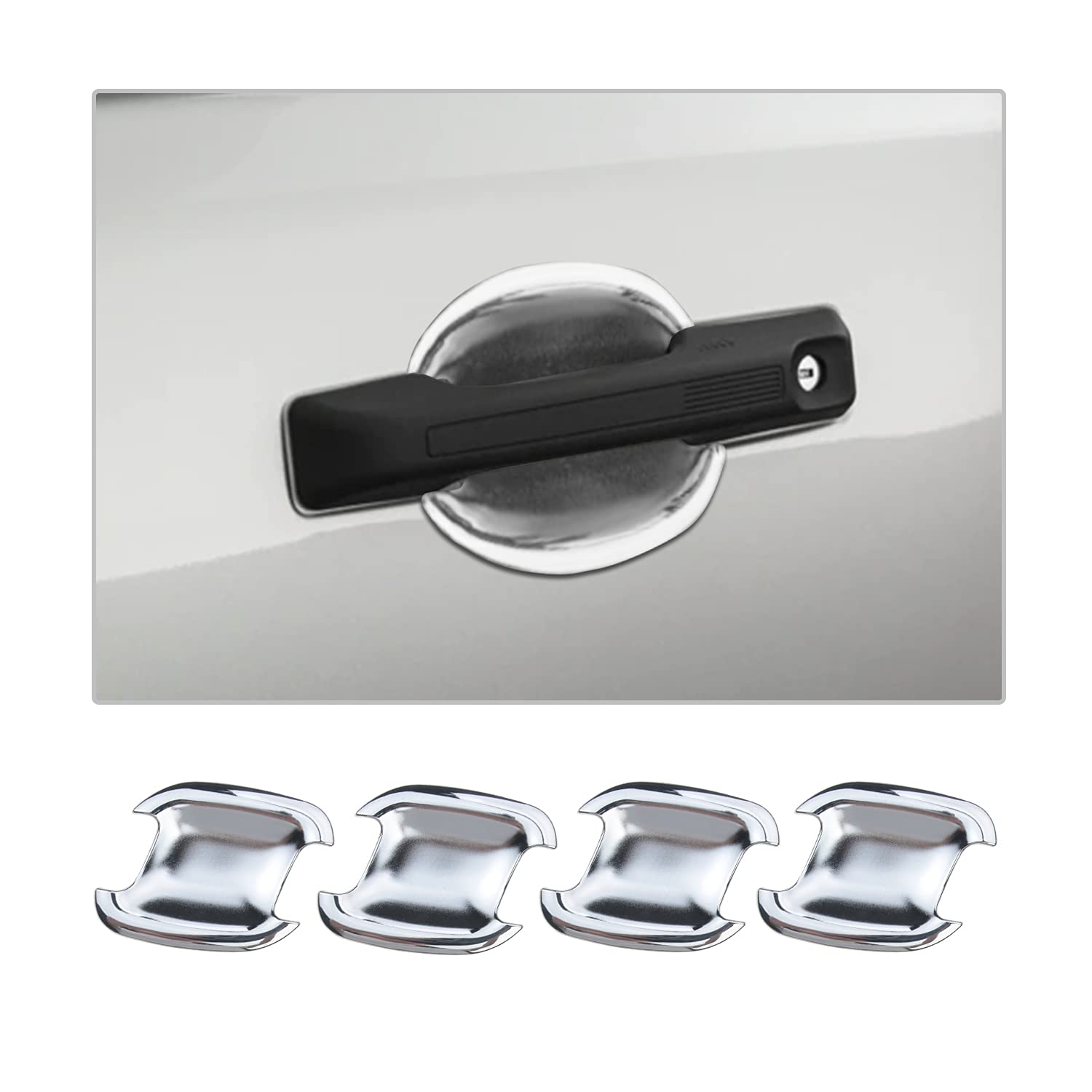 2021 Bronco Sport Door Handle Protector Film - 4 Pack for Paint Protection & Scratch Prevention - Perfect for Off-Road Adventures