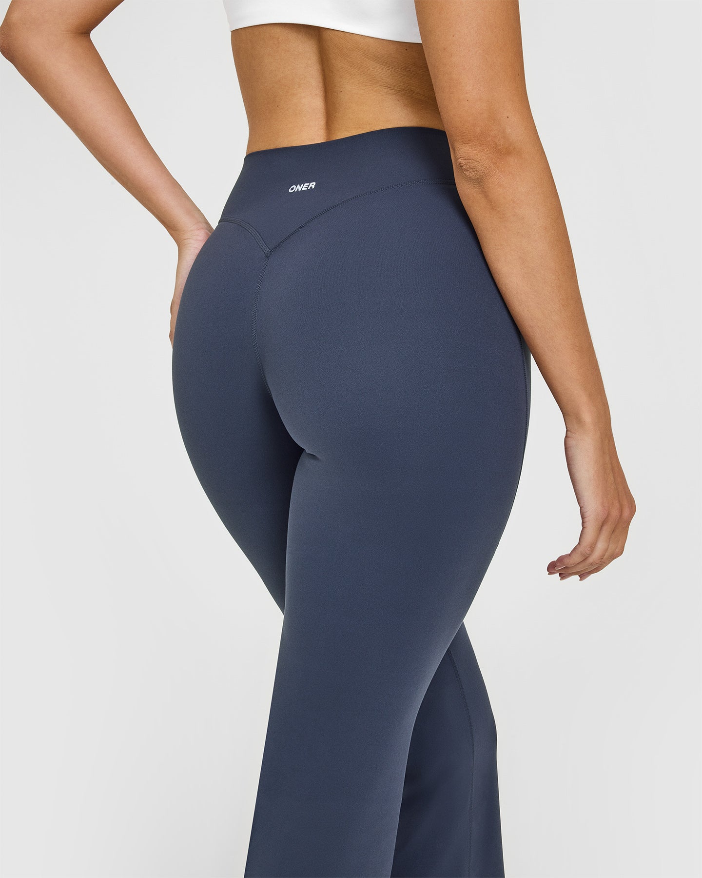SoftMotion™ Flared Yoga Pants for Women - True Blue High Waist Bootcut Leggings | Perfect for Yoga, Gym Workouts & Casual Wear