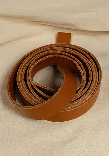 Premium Full Grain Leather Belt Strap 28mm Cognac Brown - Classic Dress & Casual Wear for Men & Women