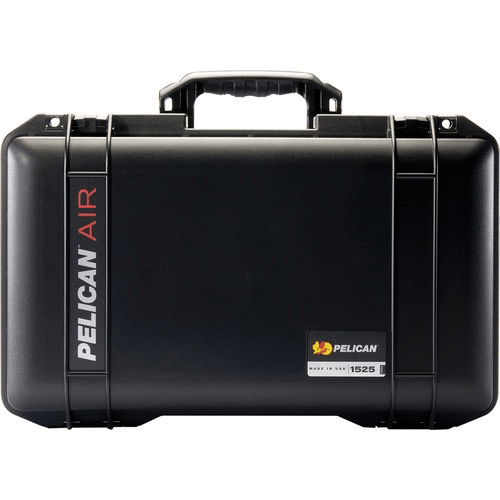 Pelican 1525 Air Case with Trek Pak Divider System - Durable Waterproof Protective Case for Camera, Electronics & Gear - Perfect for Travel, Outdoor Adventures & Equipment Storage (Black)