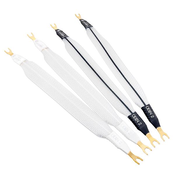 Nordost Odin 2 Bi-Wire Speaker Jumpers - Premium Audio Cable for High-End Stereo Systems & Home Theater Setups