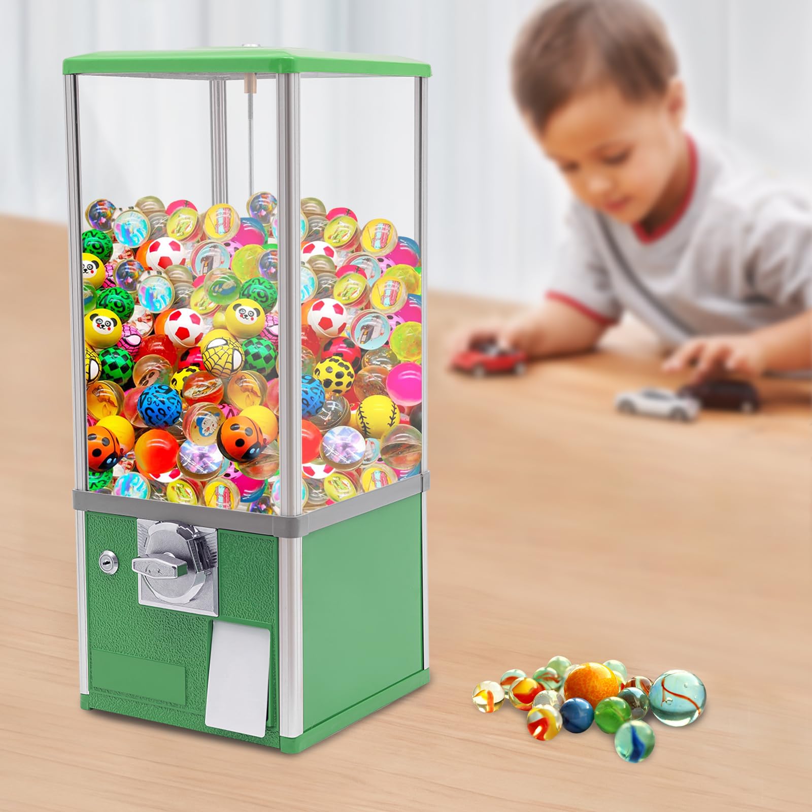 Commercial Vending Machine for Candy, Toys & Capsules - Secure Locking System for Home, Game Stores & Retail Shops | Perfect for Arcades, Malls & Office Break Rooms