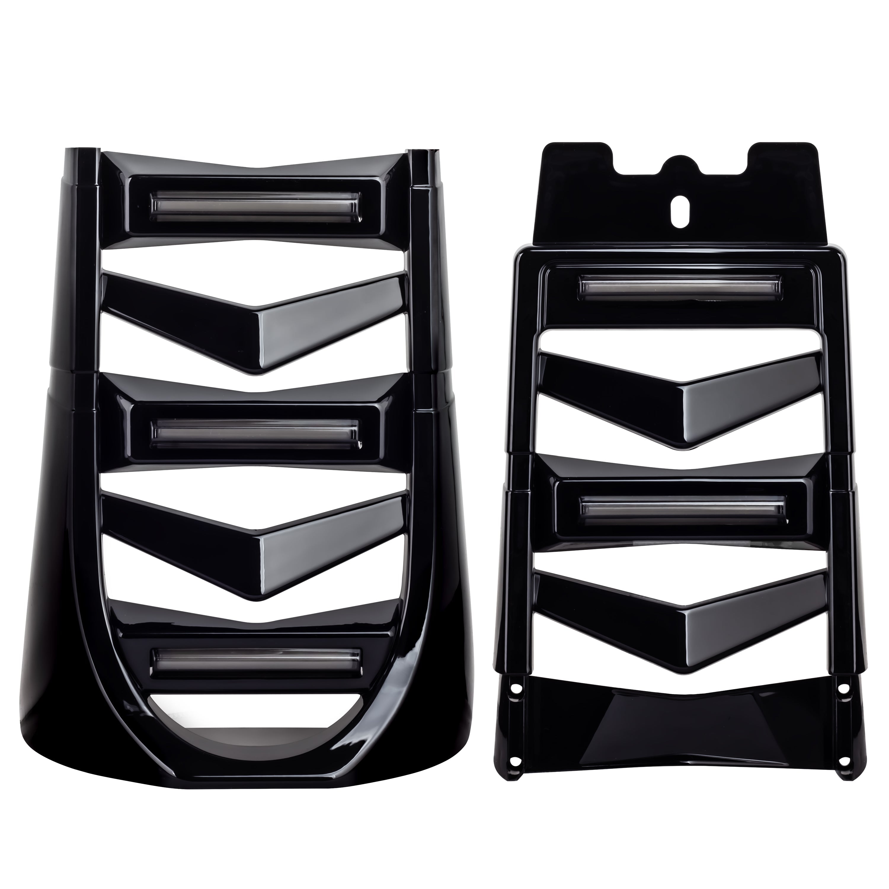 Eagle Lights LUMENSHIELD Chin Spoiler & Radiator Guard with LED Light Bars for 2018+ Harley Davidson Softail - Motorcycle Front Protection & Custom Styling for Night Riding & Urban Commuting