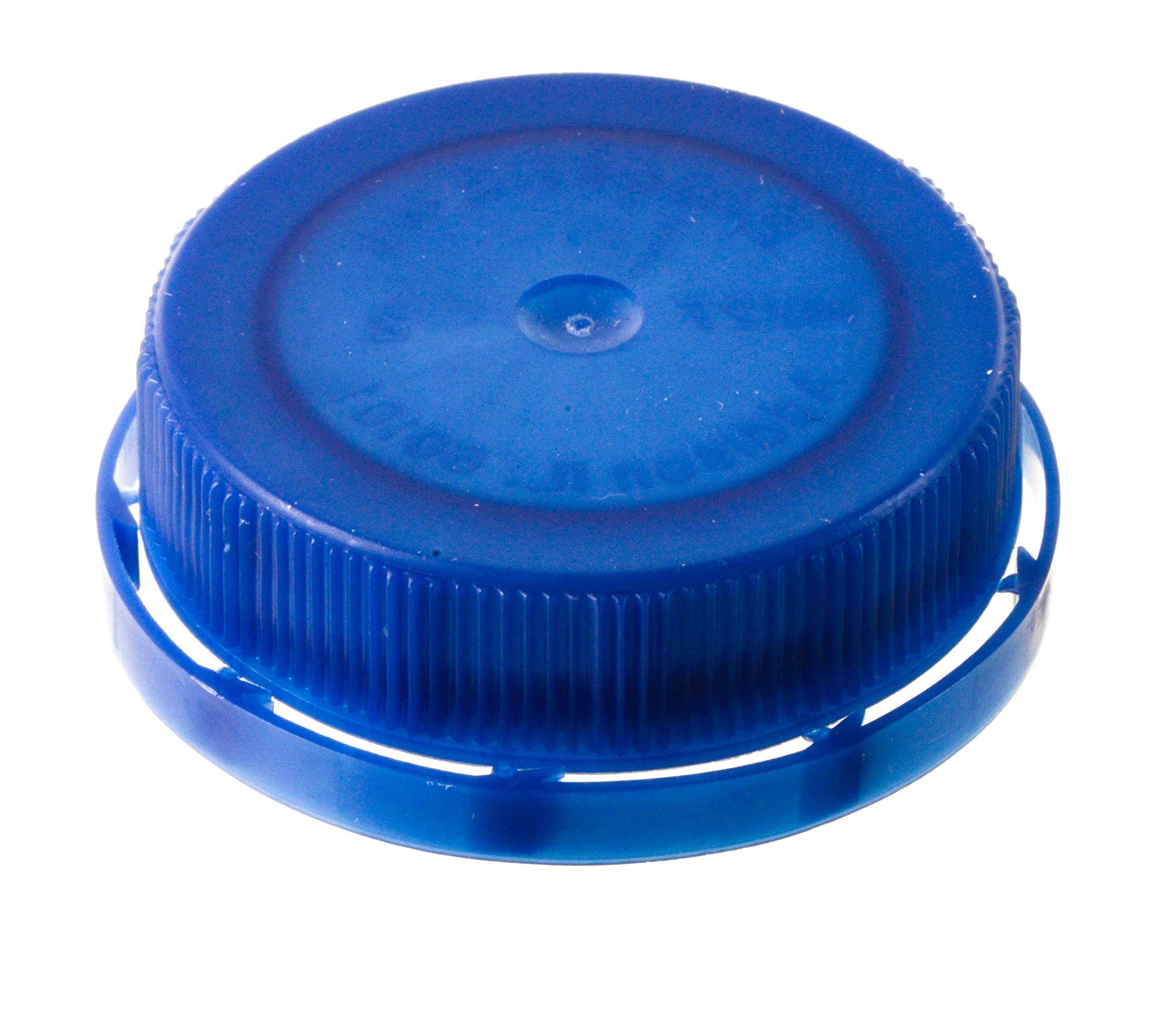 EcoQuality 38mm Blue Tamper Evident Ratchet Caps & Lids for HDPE/Clear Plastic Juice Bottles, Smoothie Bottles, Fresh Squeezed Juice Containers - 2000 Pack (Ideal for Commercial Juice Production, Food Service & Home Brewing)